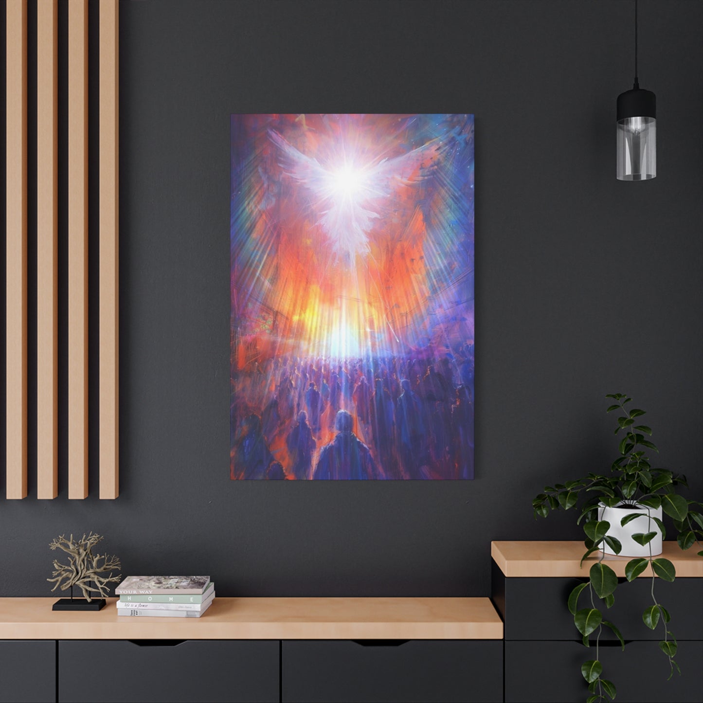 God Light Colorful Wall Art & Canvas Prints