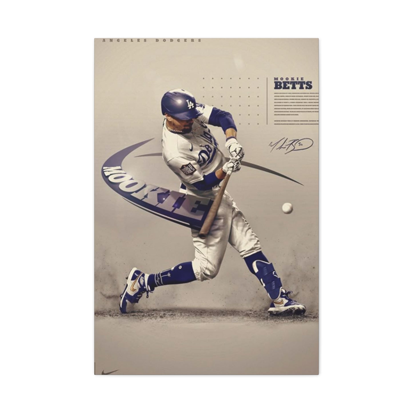 Mookie Betts Poster Wall Art & Canvas Prints