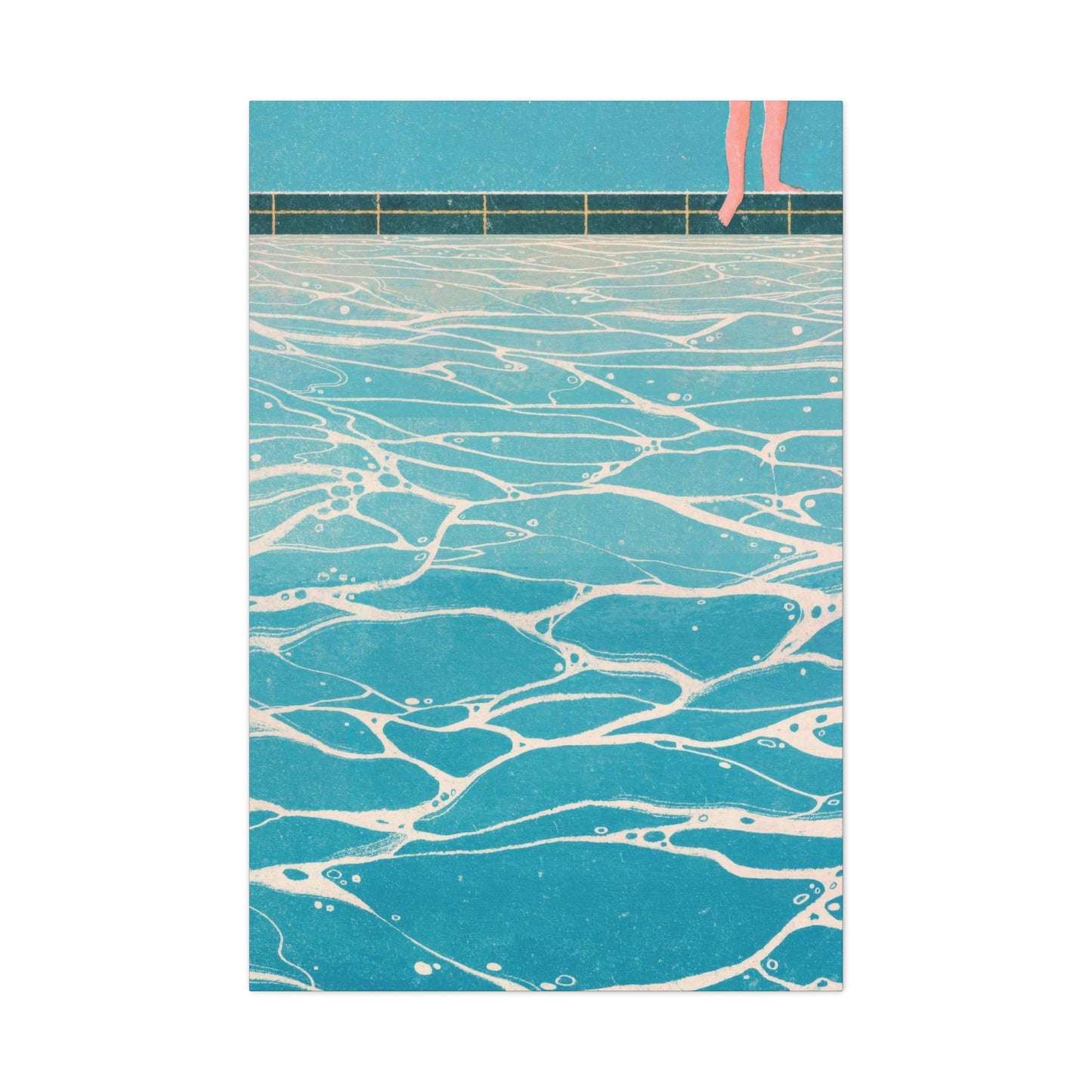 Water Cool Pattern Surface Wall Art & Canvas Prints