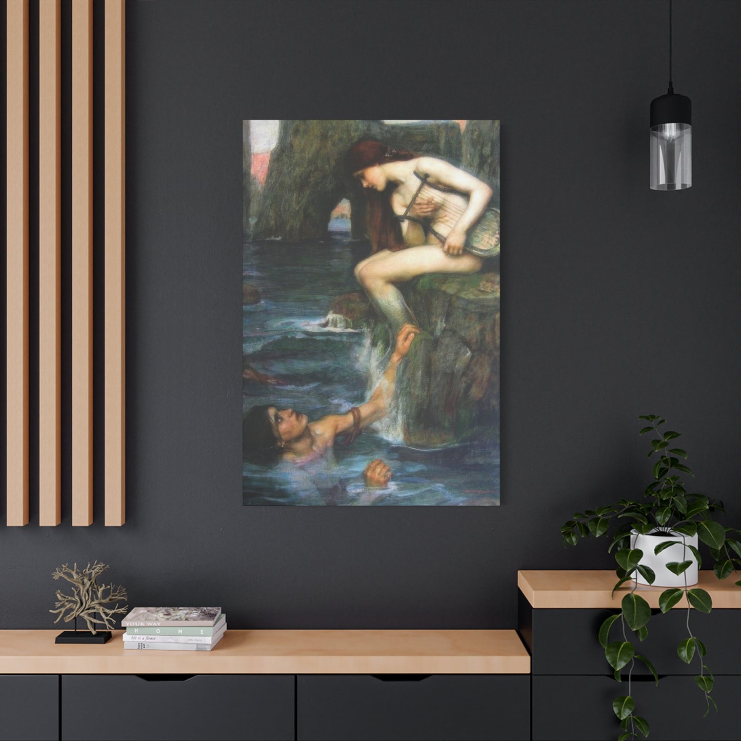 John William The Siren Wall Art & Canvas Prints