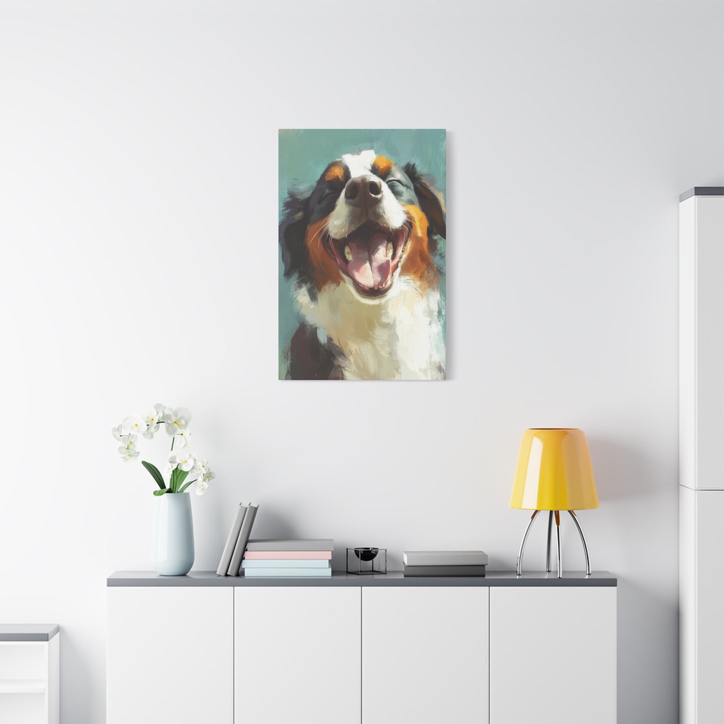Happy Dog 2 Wall Art & Canvas Prints
