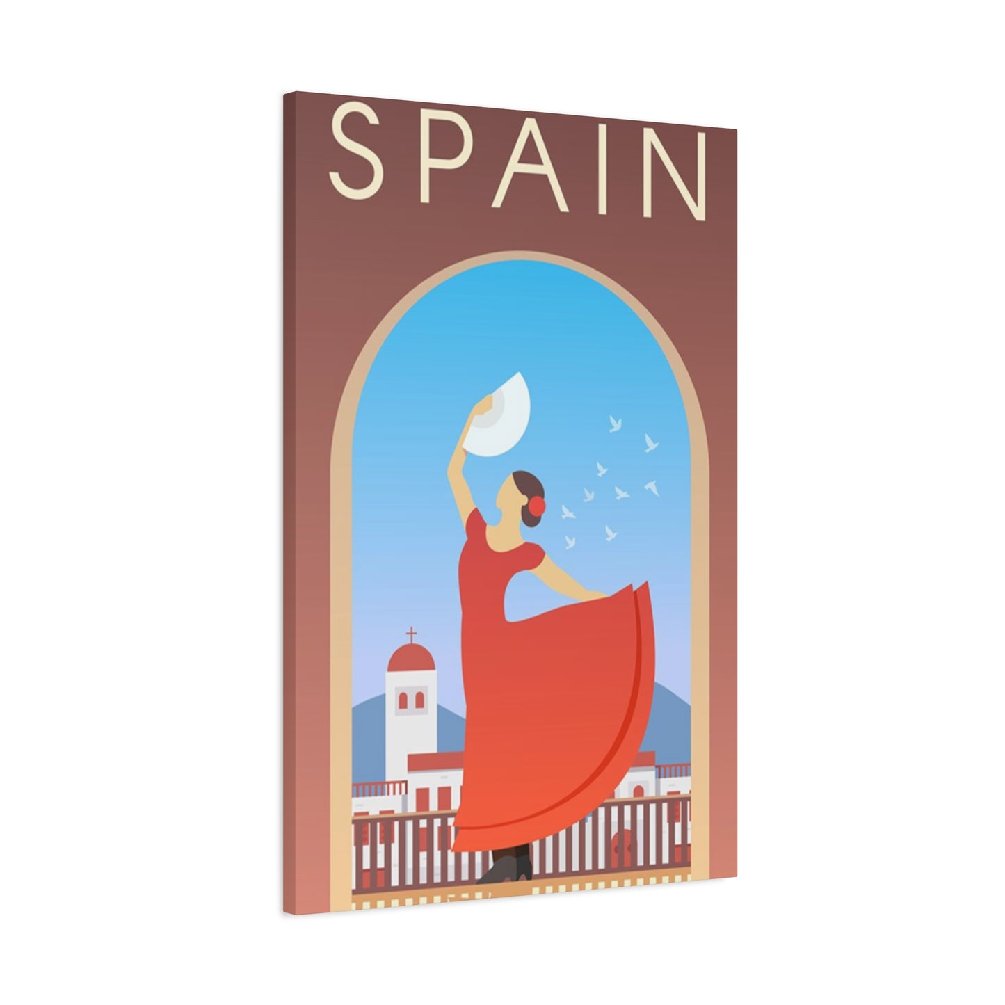 Abstract Spain Traditional Wall Art & Canvas Prints