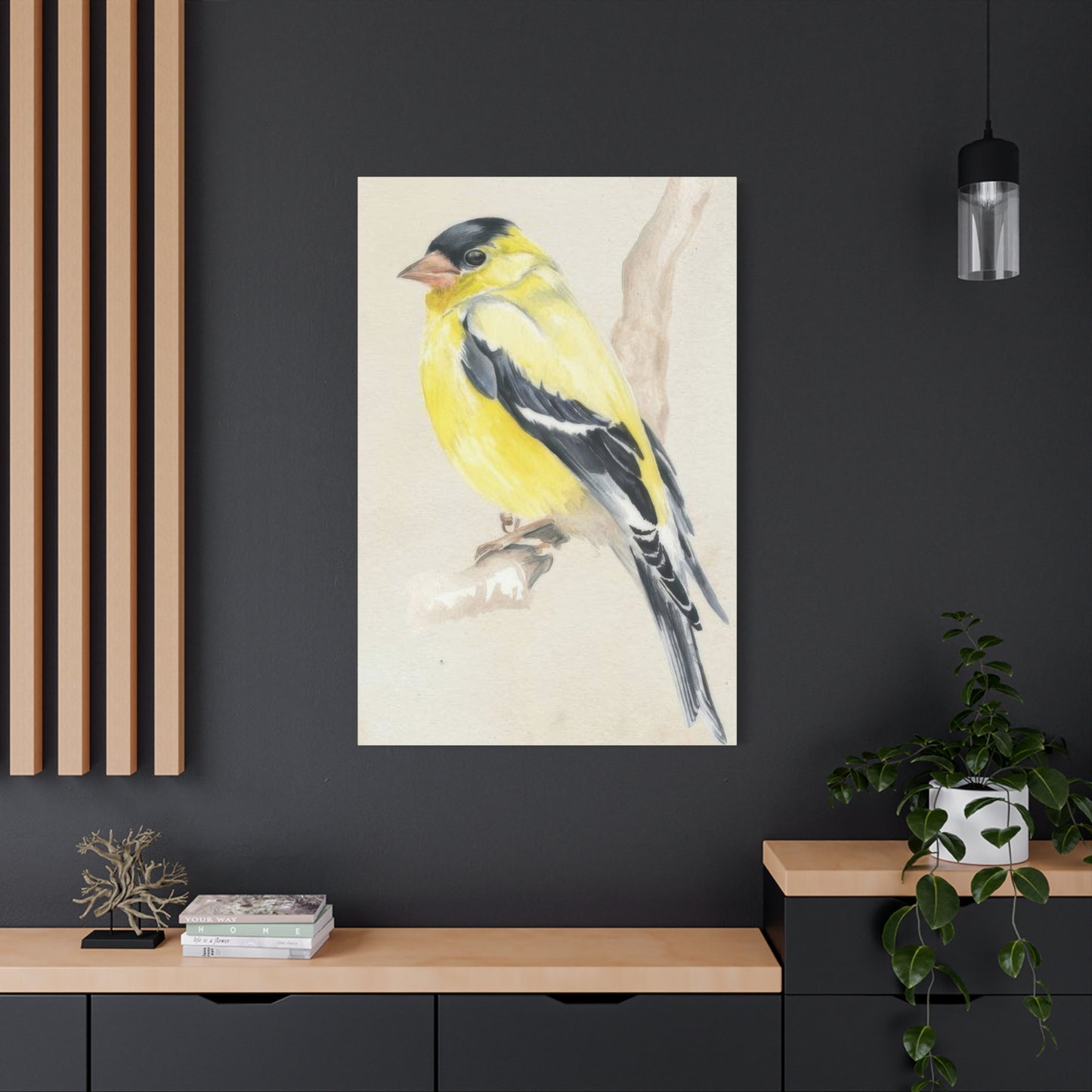 Jennifer Paxton Parker Little Bird On Branch 2 Wall Art & Canvas Prints