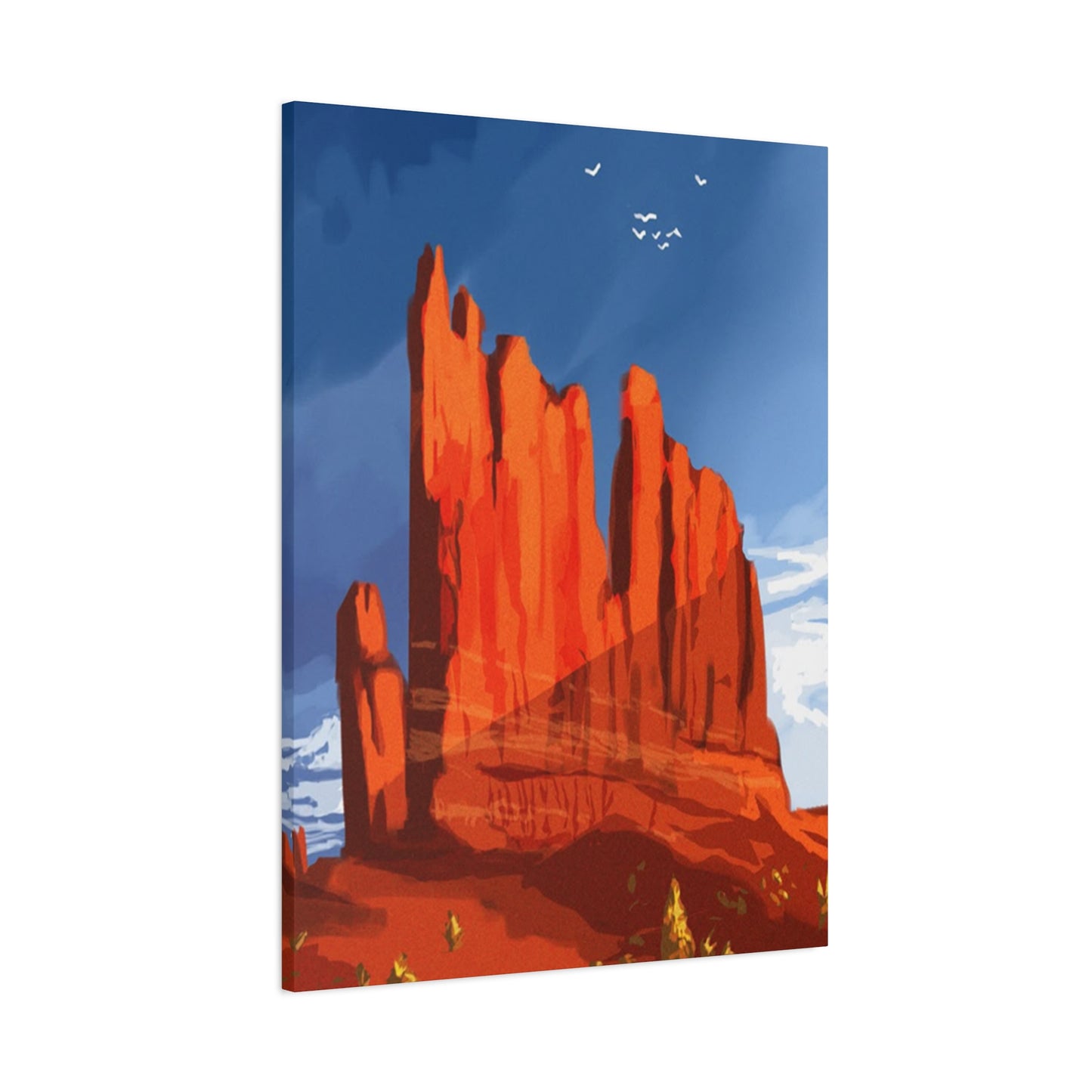 Abstract Arizona Canyon Mountain Wall Art & Canvas Prints