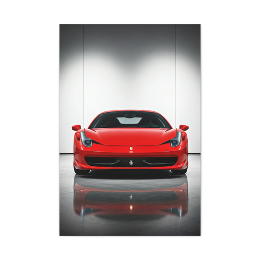 Ferrari 458 Italia Luxury Showroom Wall Art & Canvas Prints