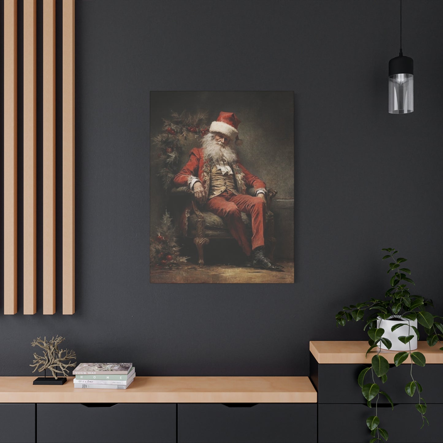 Santa Claus Portrait Wall Art & Canvas Prints