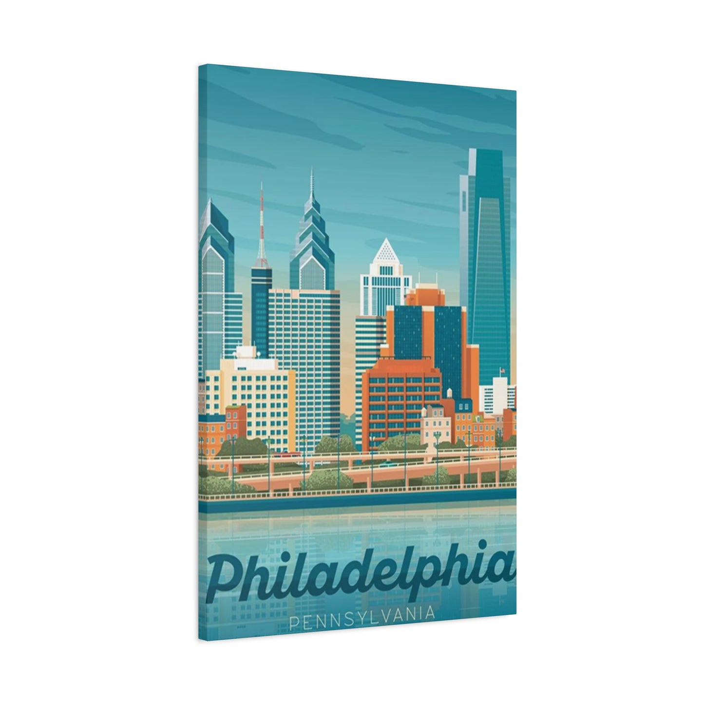Philadelphia Lake Wall Art & Canvas Prints