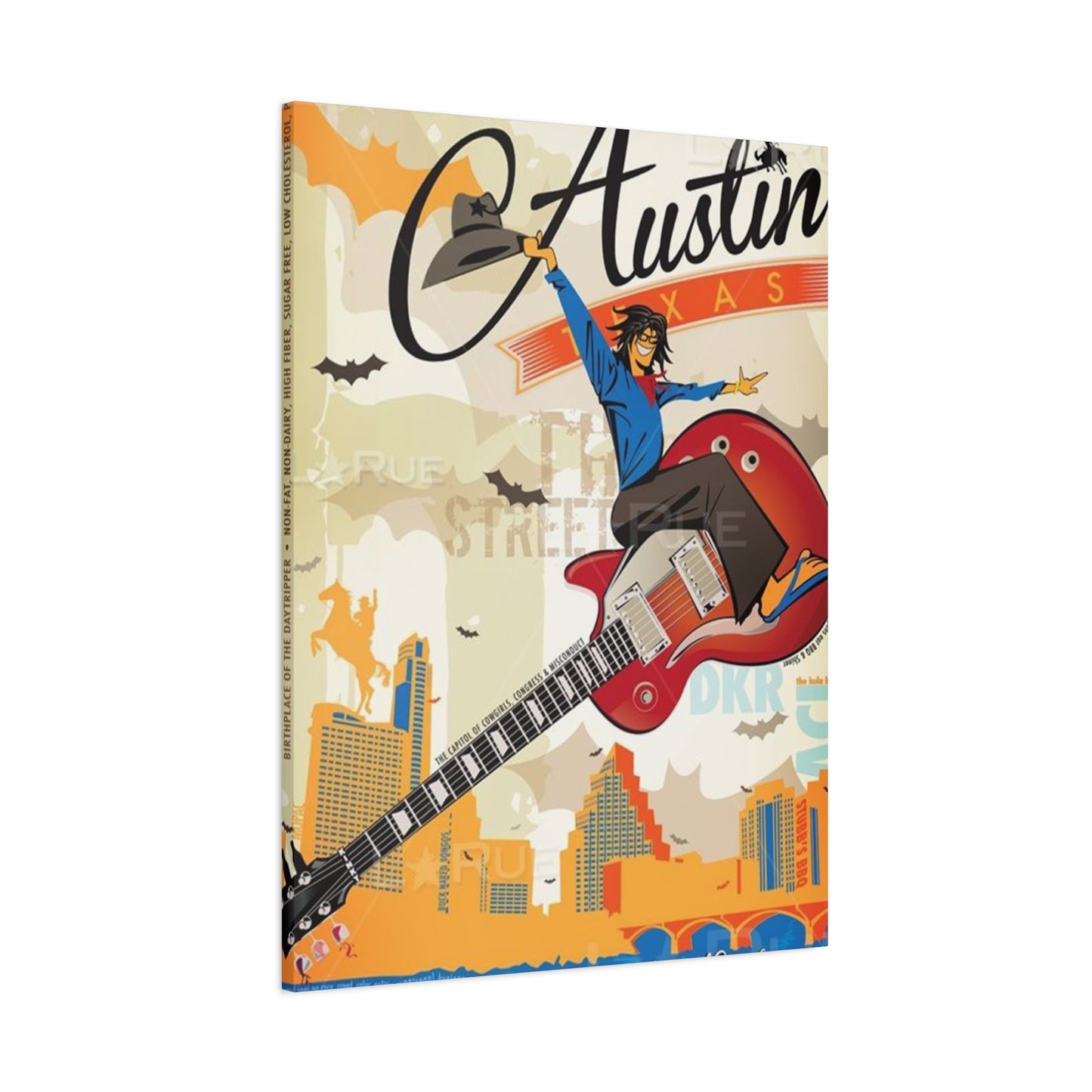 Austin Texas Poster Wall Art & Canvas Prints
