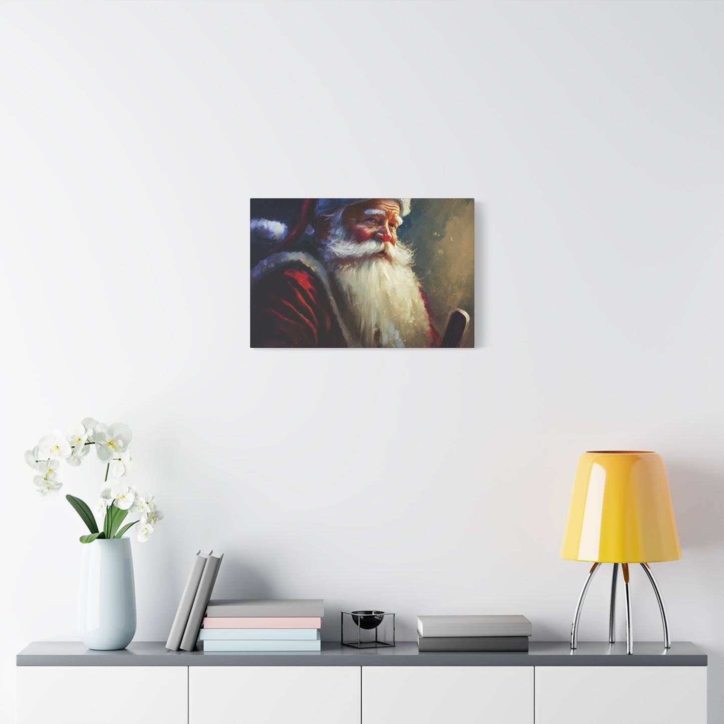 Santa Claus Candid Wall Art & Canvas Prints