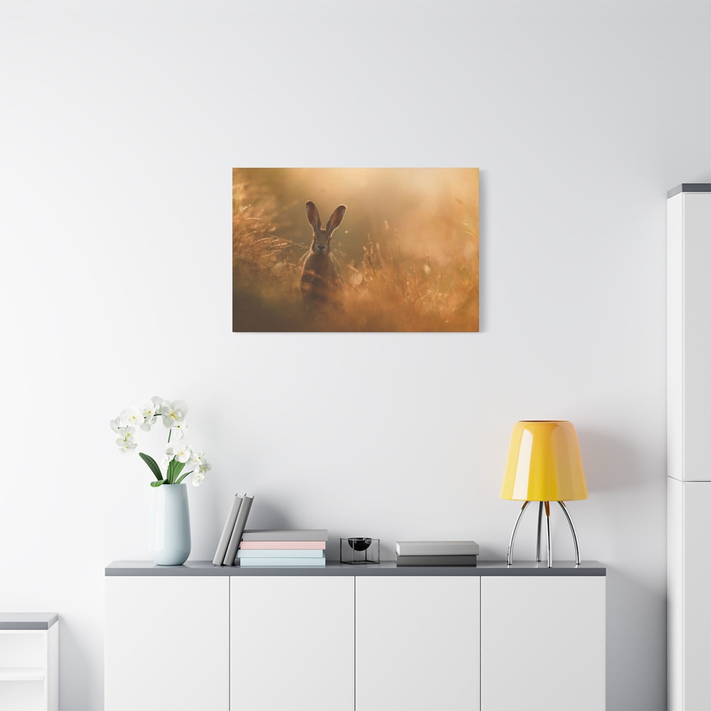 Long Ear Brown Bunny Wall Art & Canvas Prints