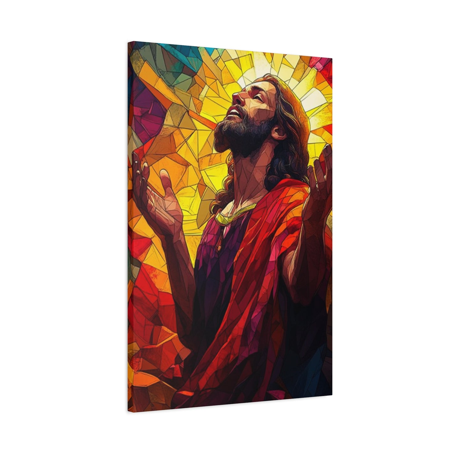 Abstract Jesus Spiritual Christianity Wall Art & Canvas Prints
