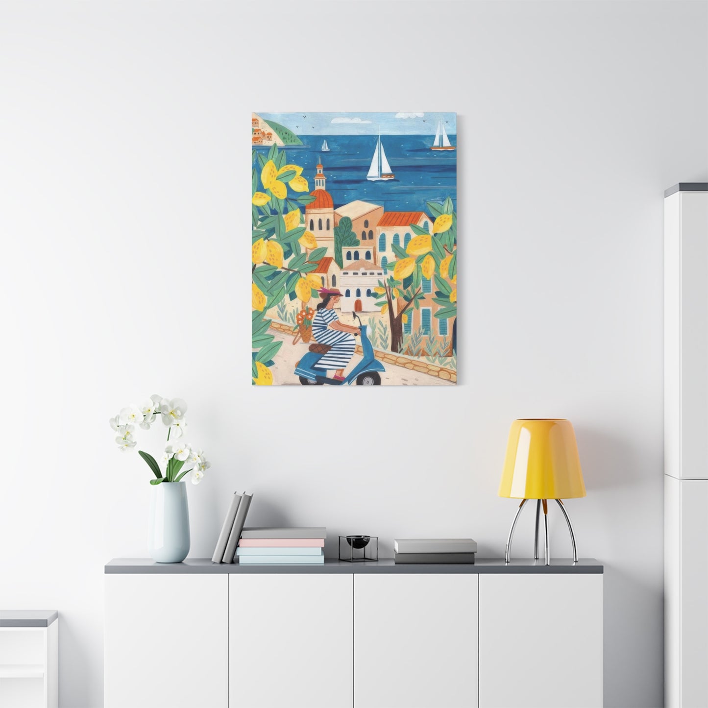 Amalfi Coast Travel Caroline Italy Wall Art & Canvas Prints