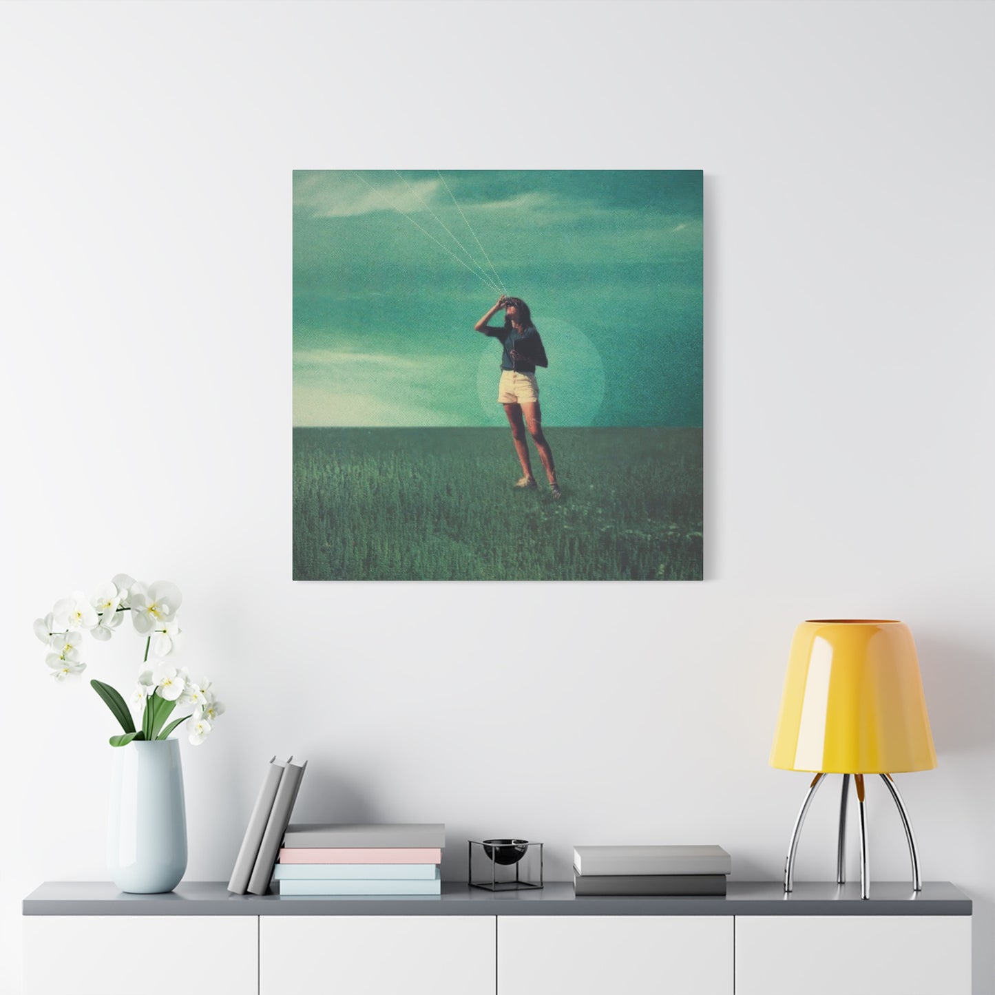 Frank Moth Green Grassland Wall Art & Canvas Prints