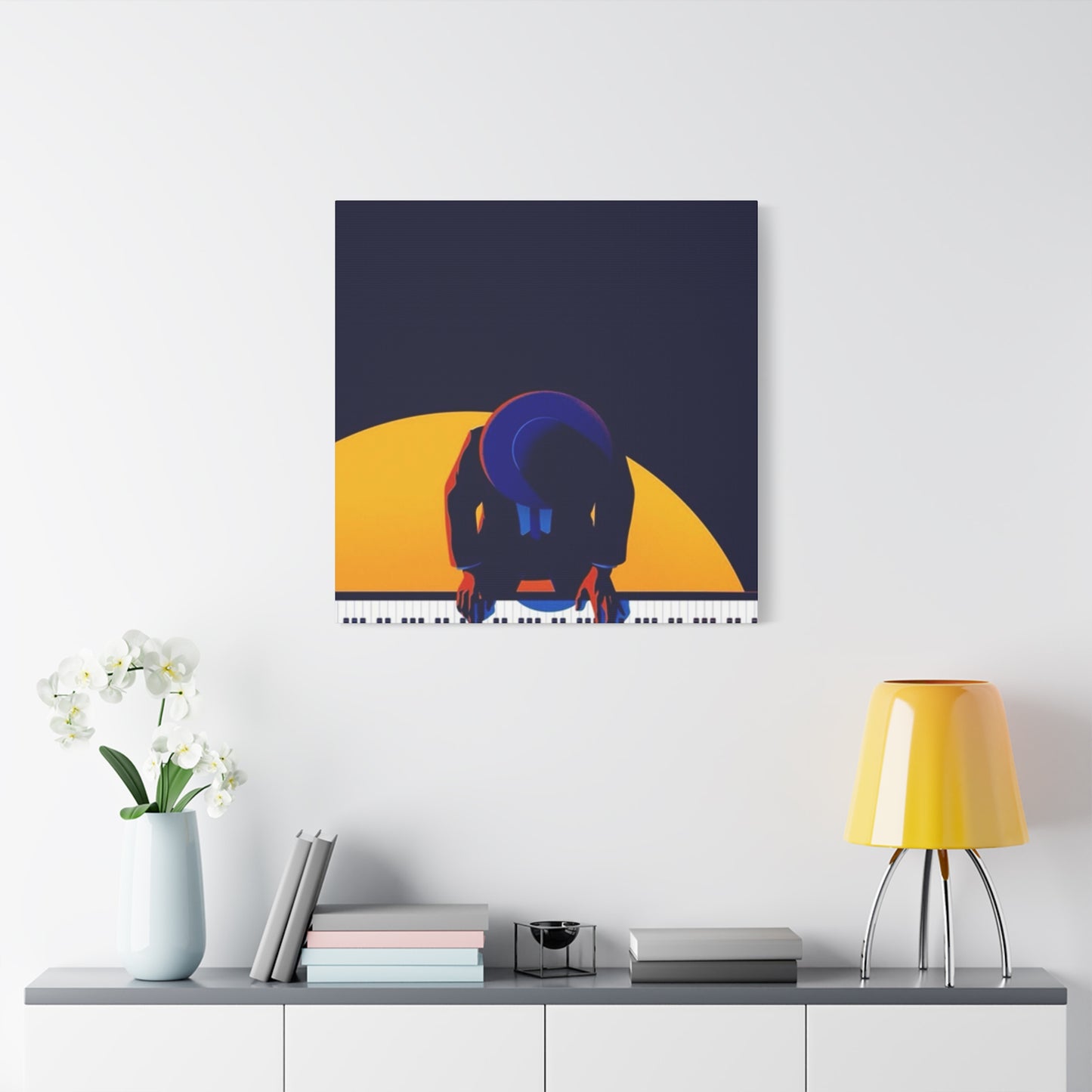 Artist Playing Piano Wall Art & Canvas Prints