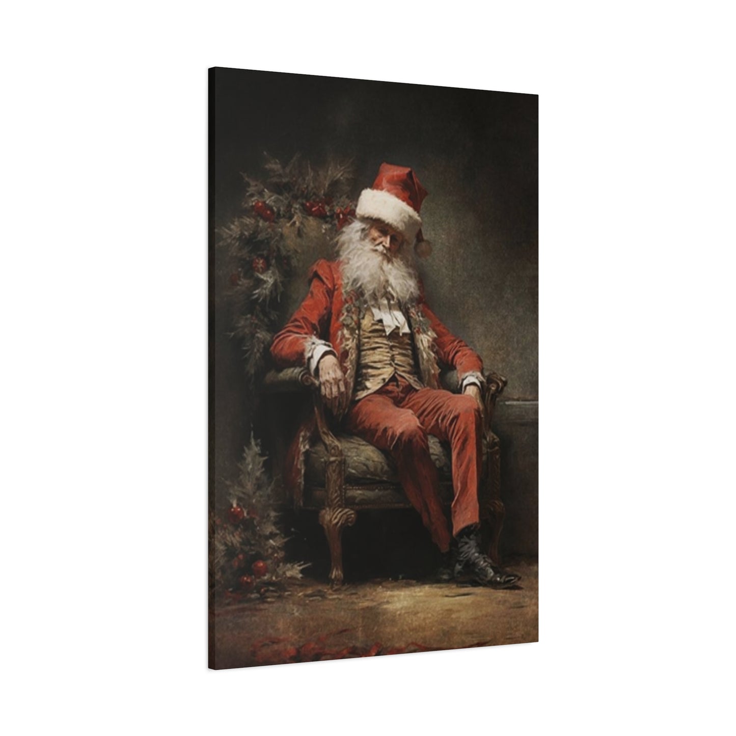 Santa Claus Portrait Wall Art & Canvas Prints