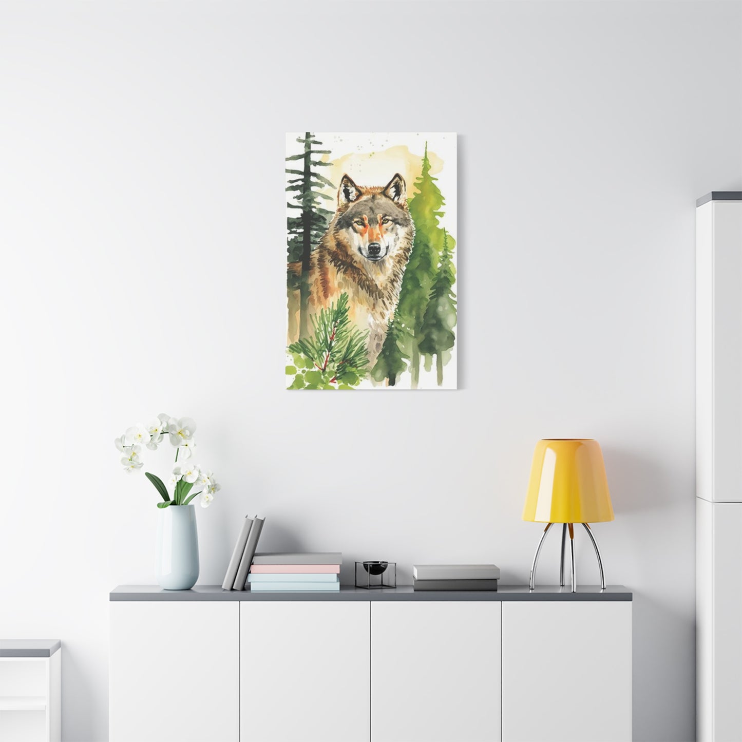 Wolf Painting Wall Art & Canvas Prints