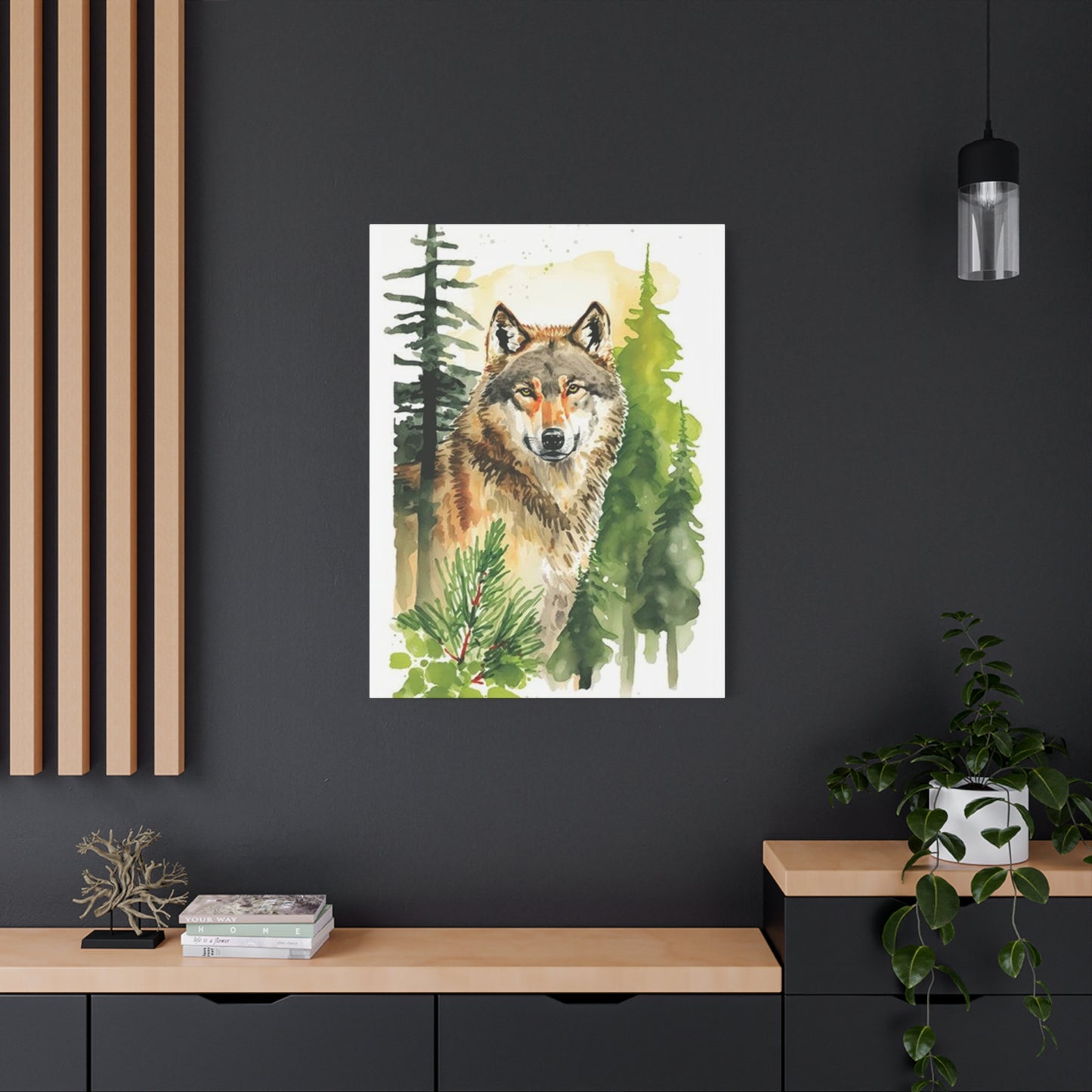 Wolf Painting Wall Art & Canvas Prints