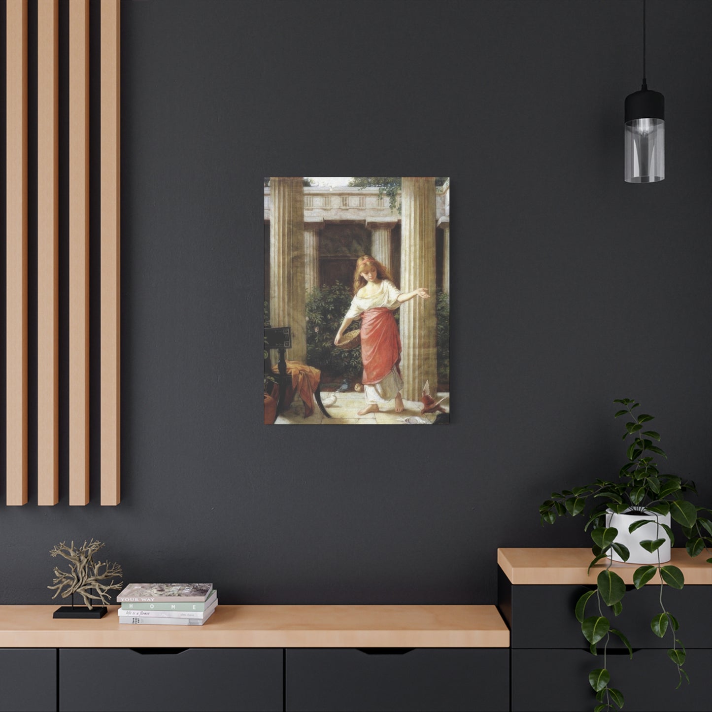 John William In The Peristyle Wall Art & Canvas Prints