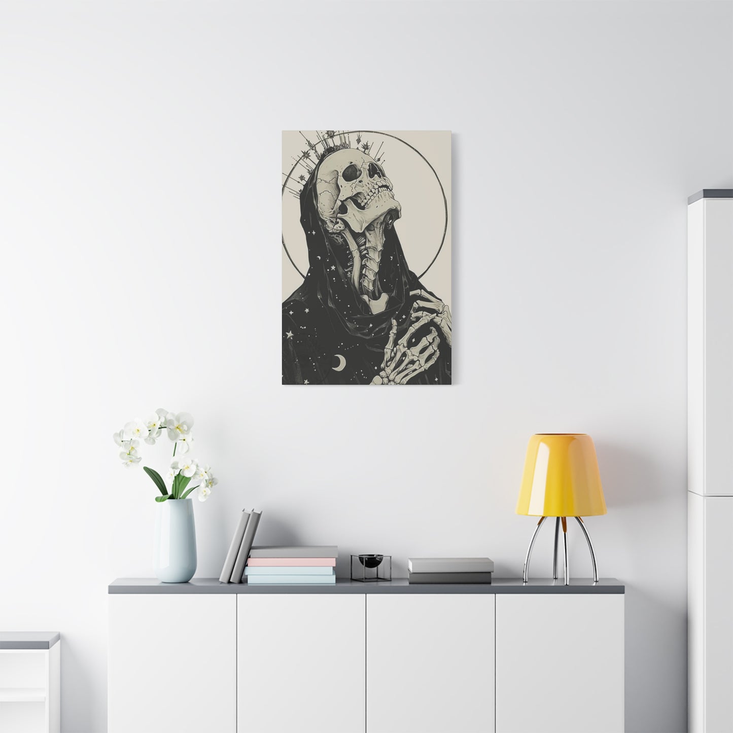 Covered Skeleton Cloth Poster Wall Art & Canvas Prints