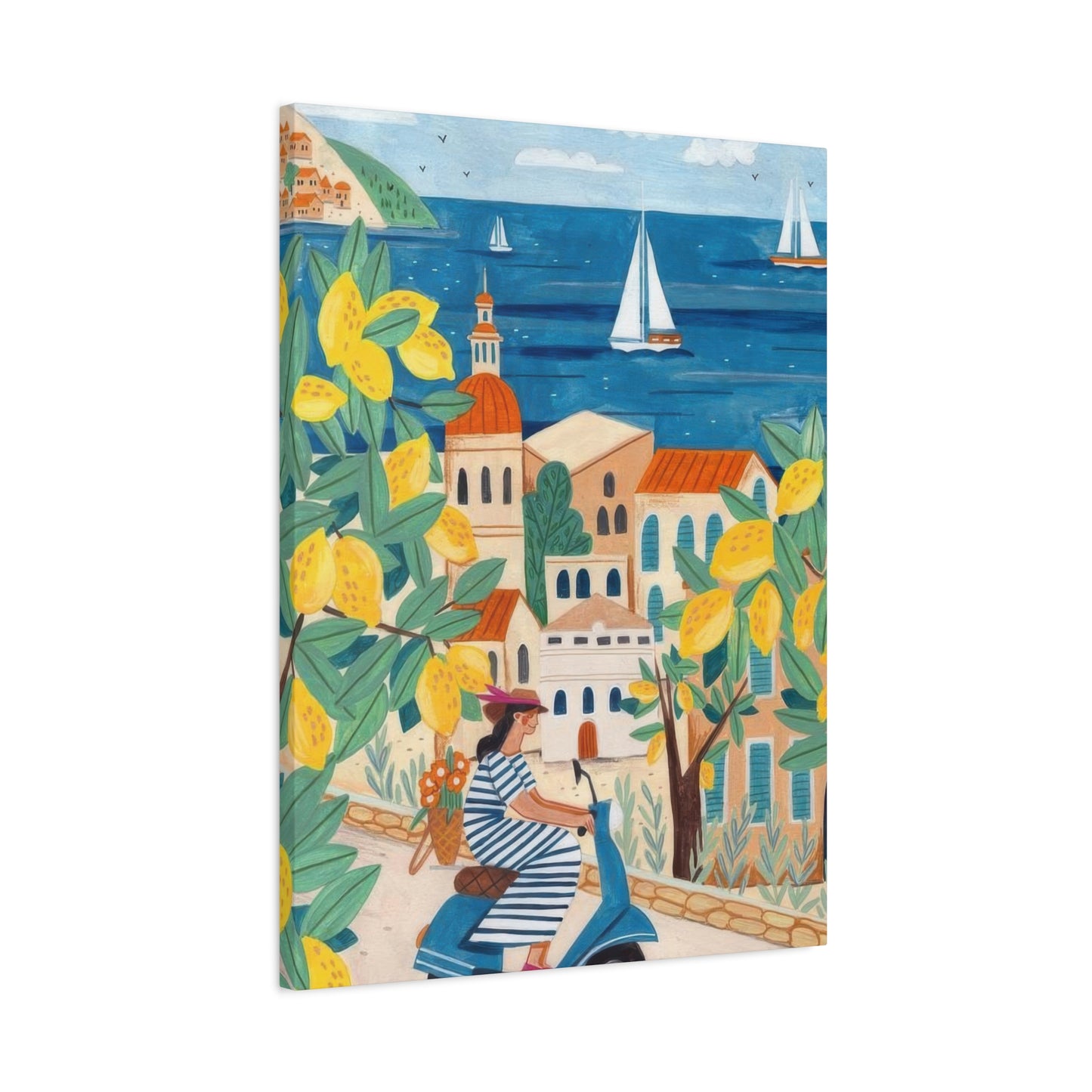 Amalfi Coast Travel Caroline Italy Wall Art & Canvas Prints