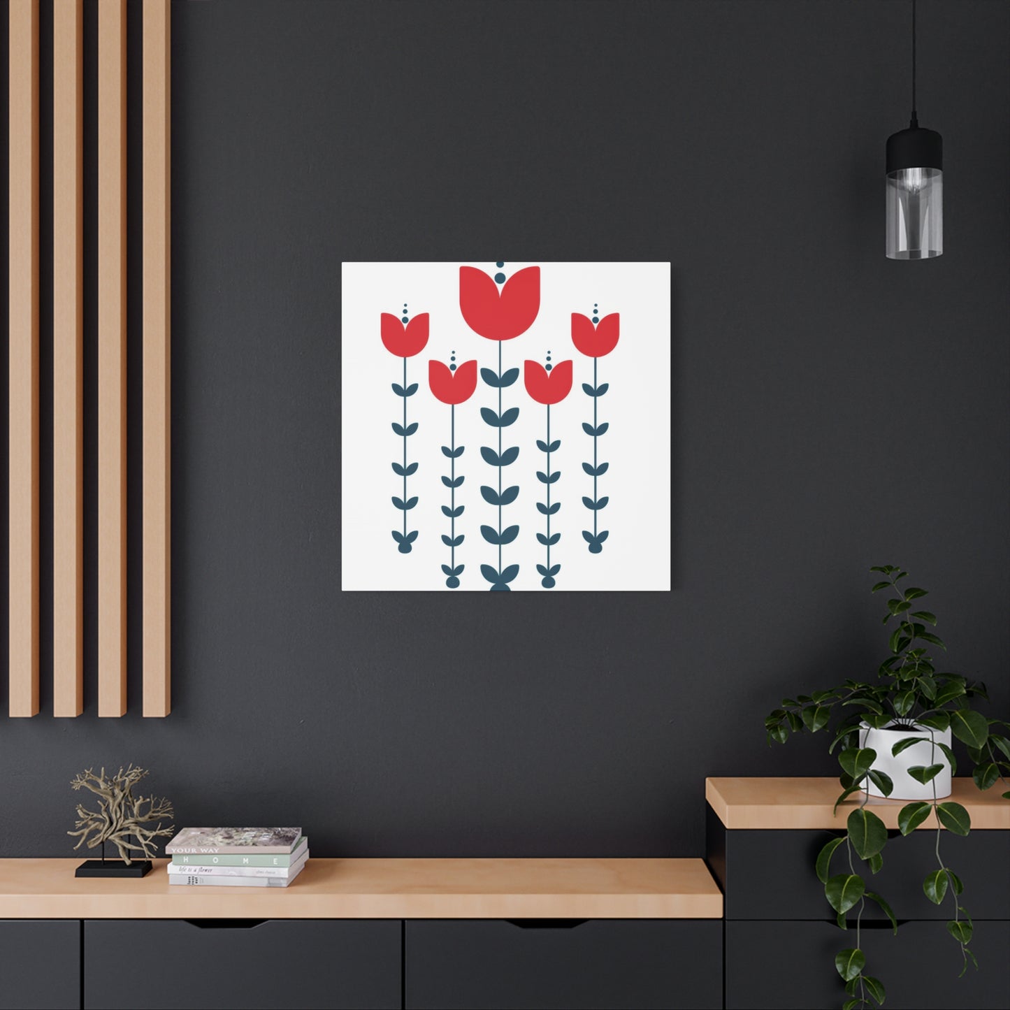 Abstract Flowers 2 Wall Art & Canvas Prints