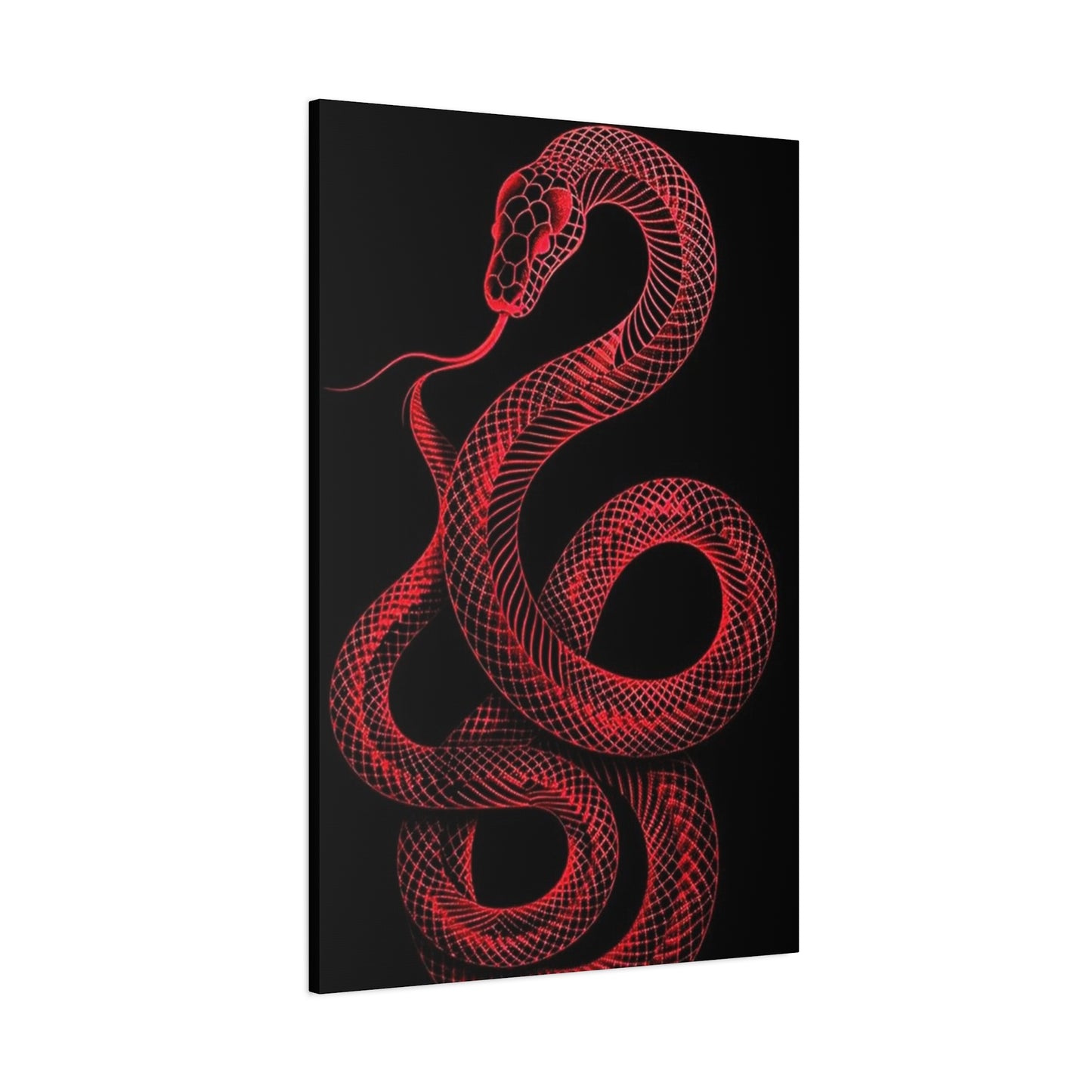 The Red Snake Poster Wall Art & Canvas Prints