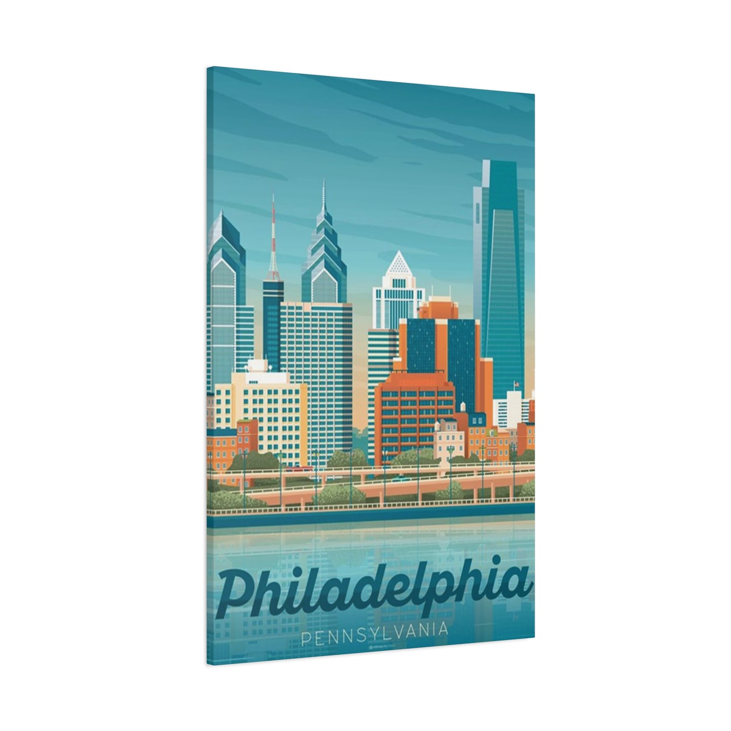 Philadelphia Lake Wall Art & Canvas Prints