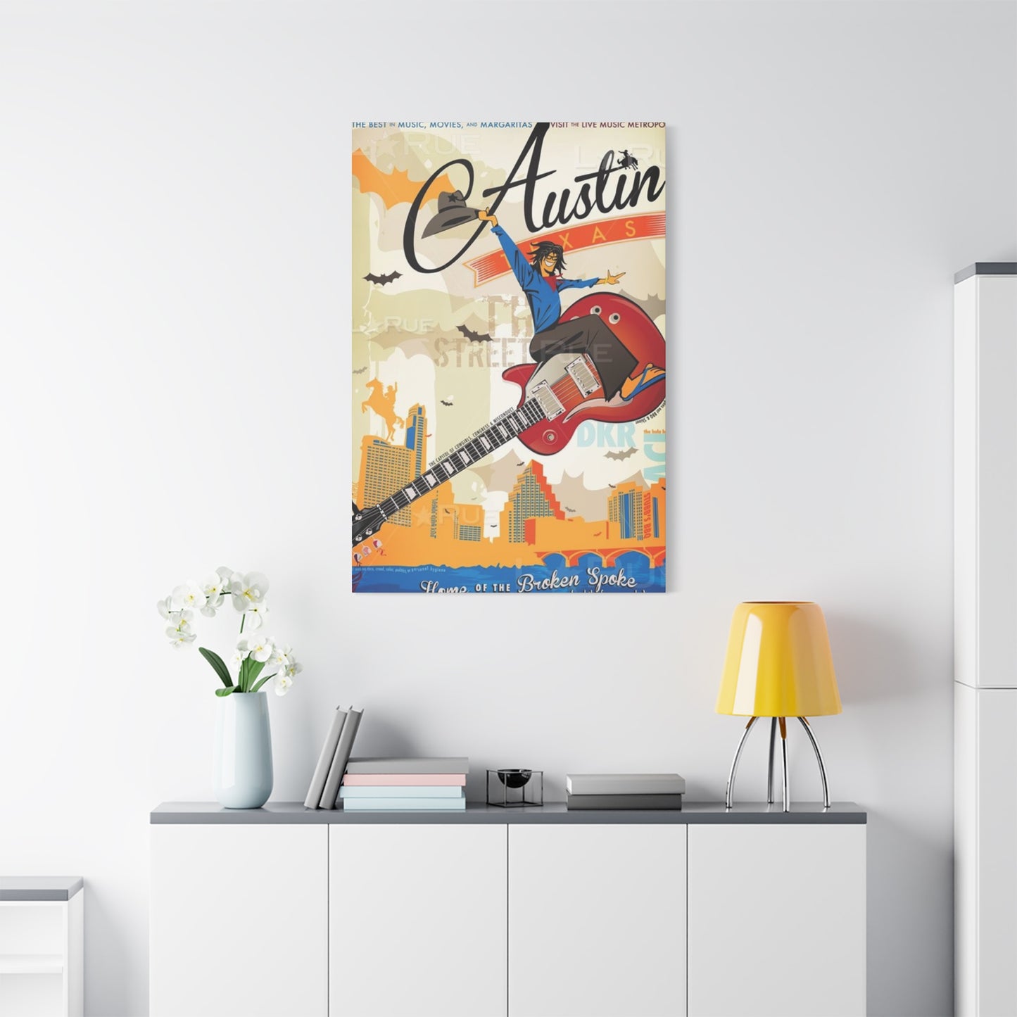 Austin Texas Poster Wall Art & Canvas Prints
