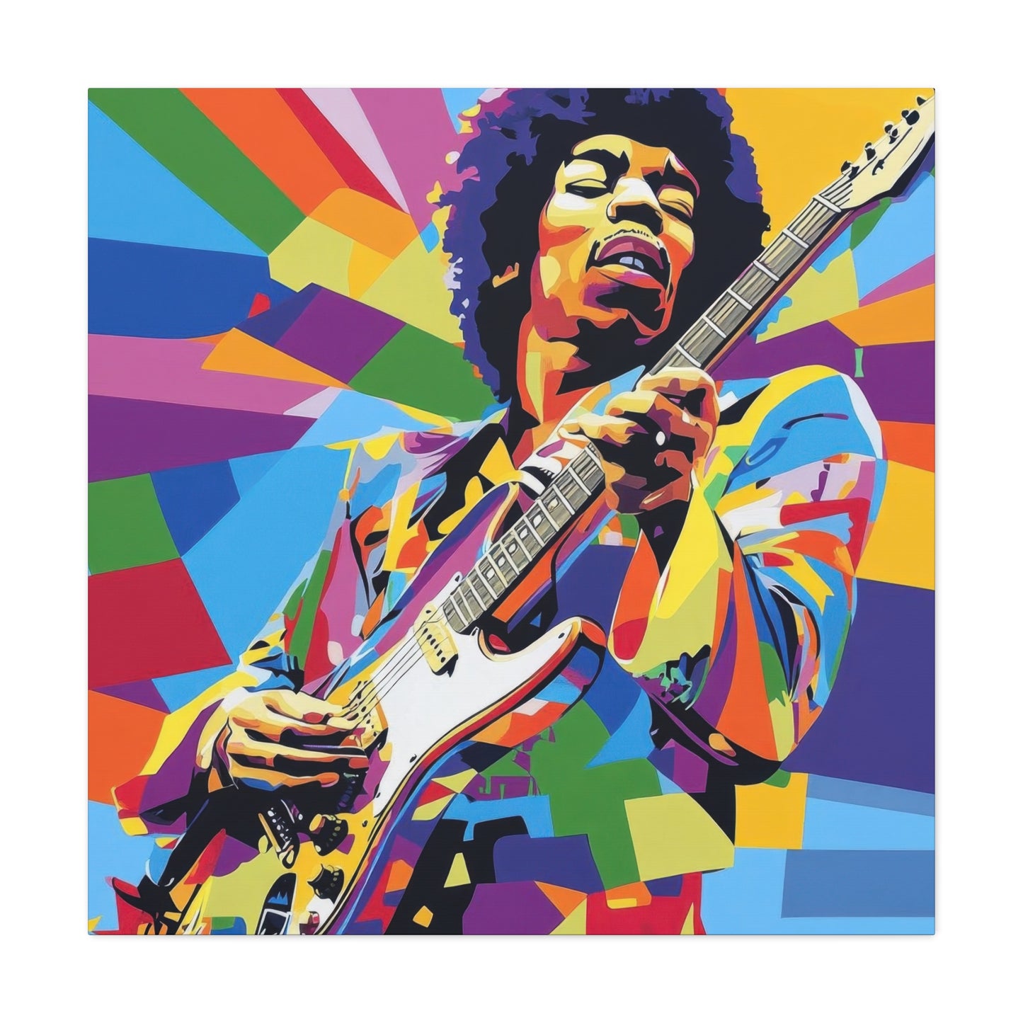 Jimi Hendrix 6 Wall Art & Canvas Prints