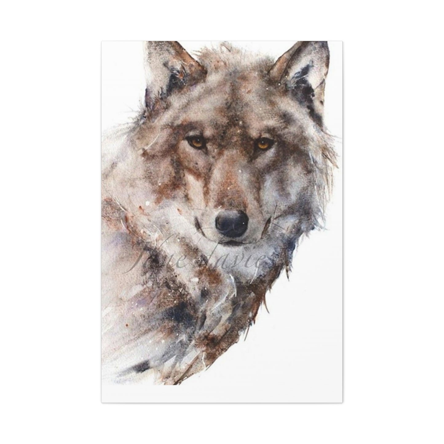 Wolf Painting Wall Art & Canvas Prints