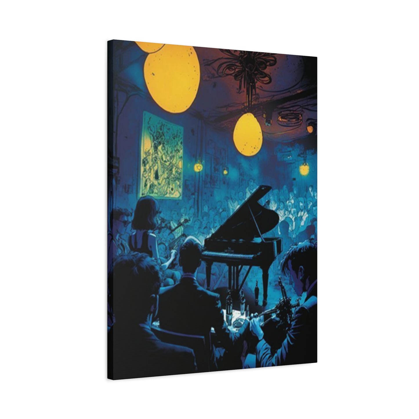 Piano In A Party Wall Art & Canvas Prints