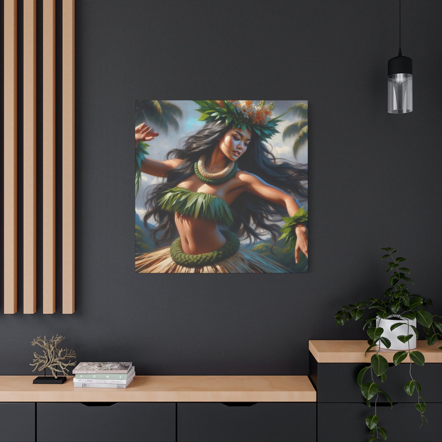 Laka Hawaiian Goddess Wall Art & Canvas Prints