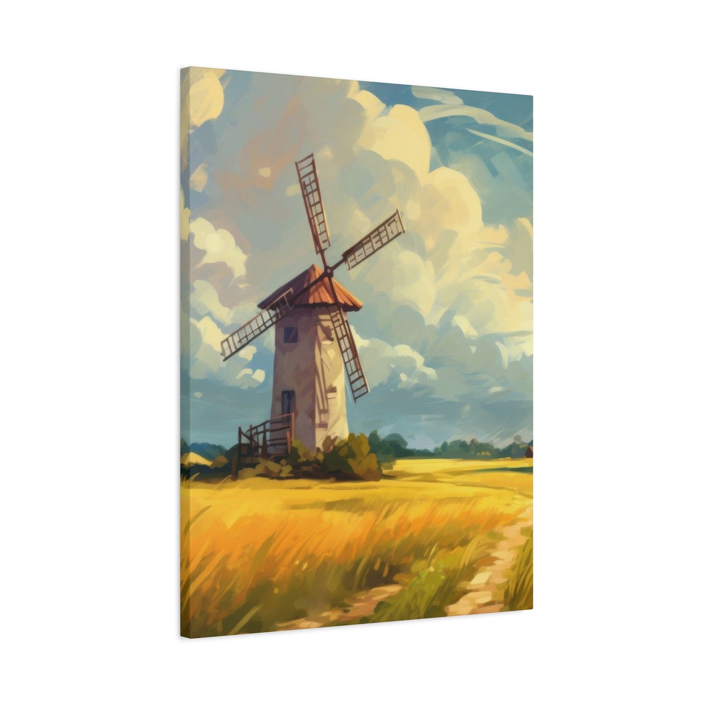 Windmill Countryside Wall Art & Canvas Prints