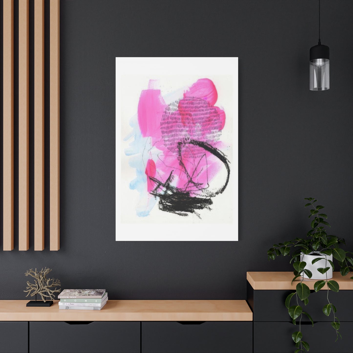 Jennifer Paxton Parker Neon Flamingos 2 Wall Art & Canvas Prints