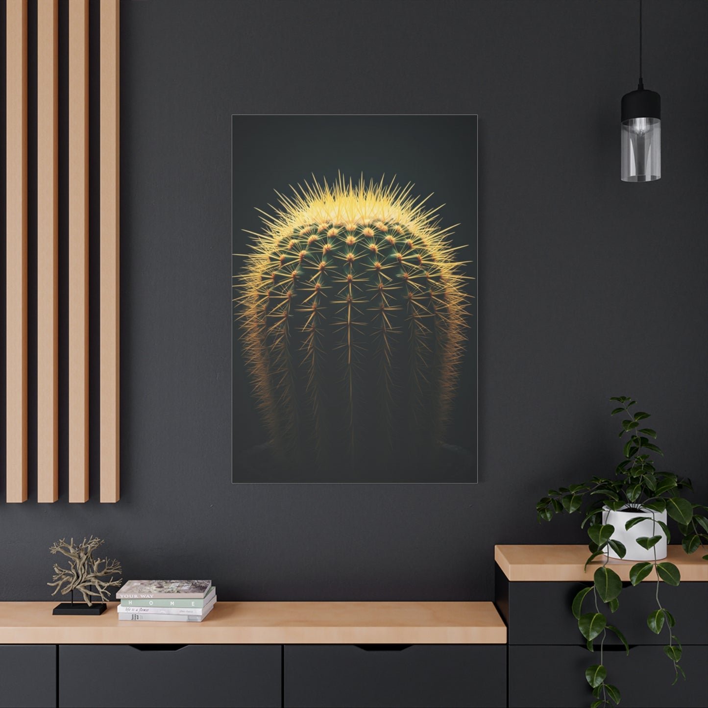 Luminous Barrel Crown Wall Art & Canvas Prints