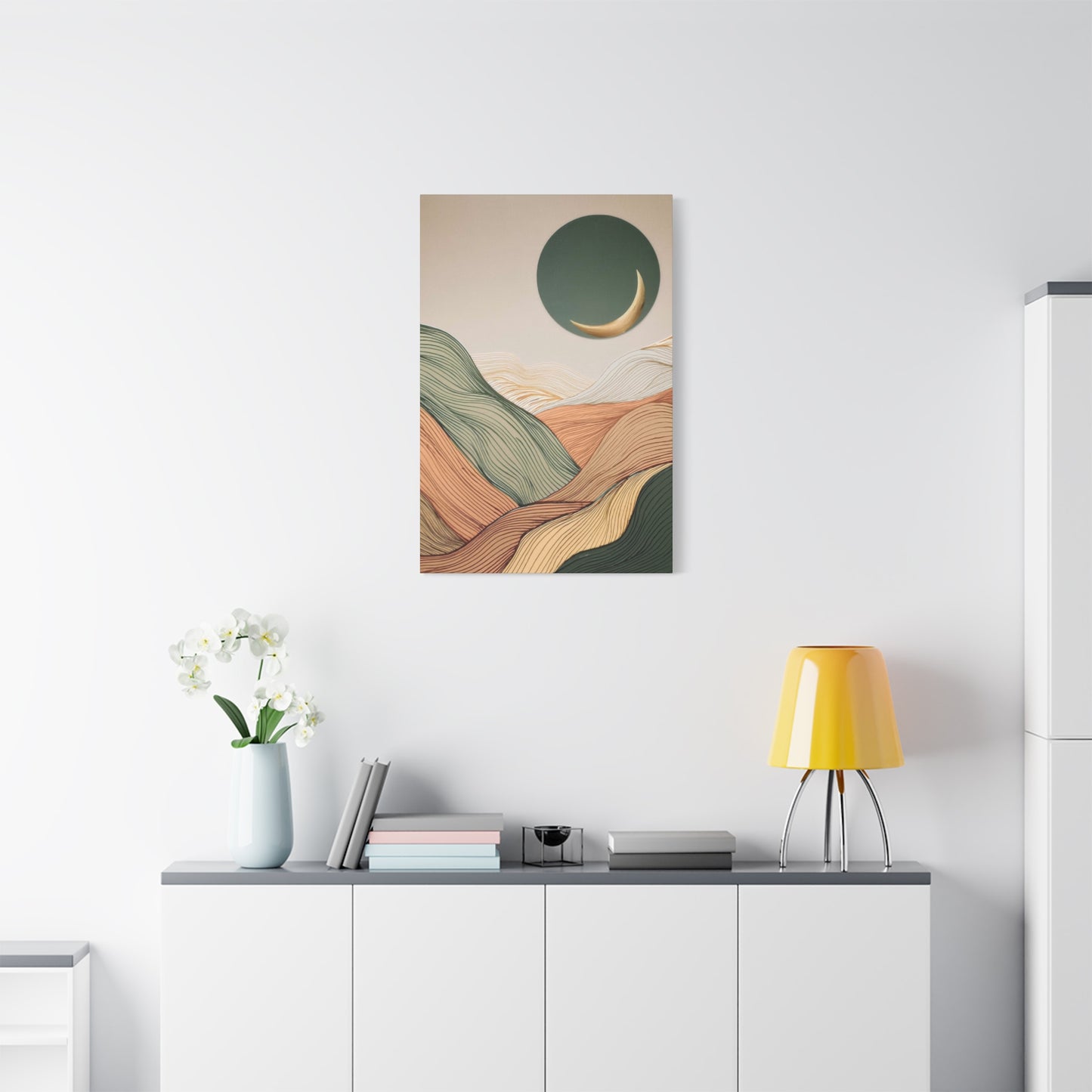 Abstract Landscape Earth Tones Wall Art & Canvas Prints