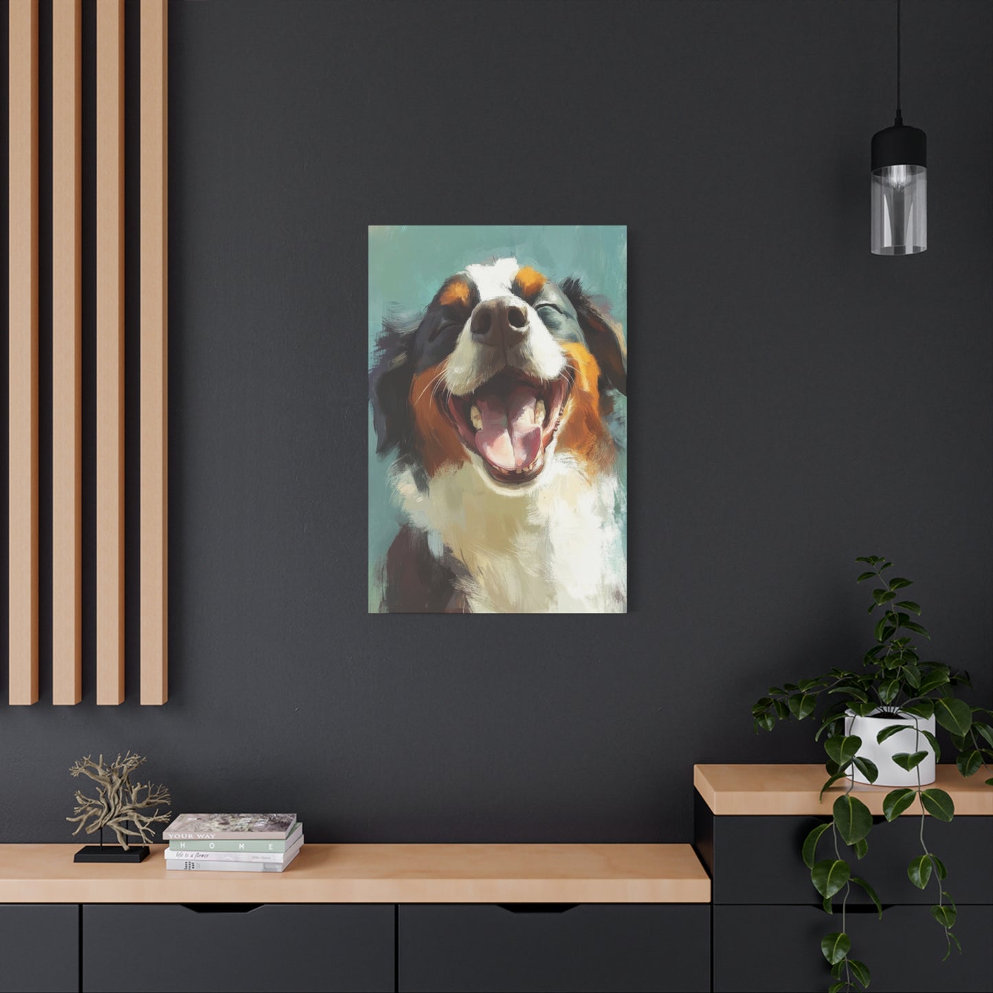 Happy Dog 2 Wall Art & Canvas Prints