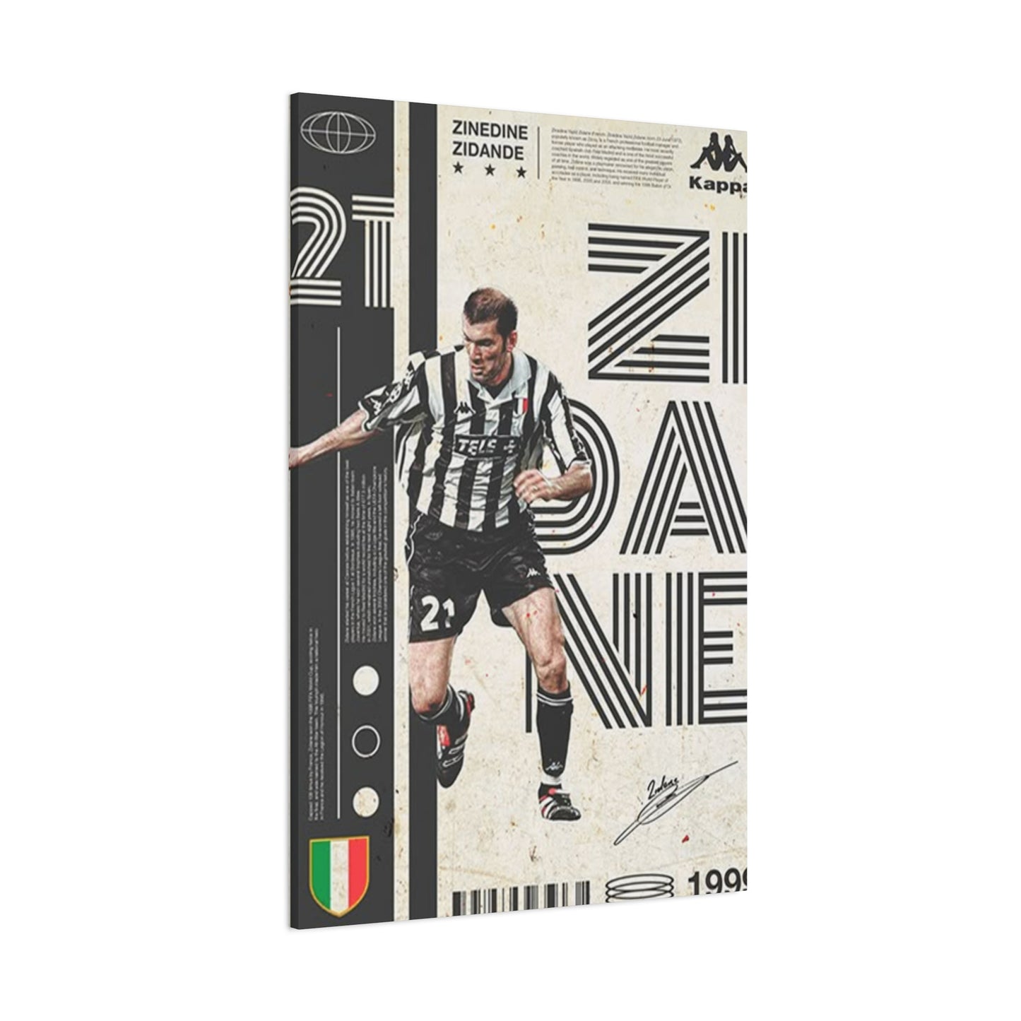 Zinedine Zidande Wall Art & Canvas Prints