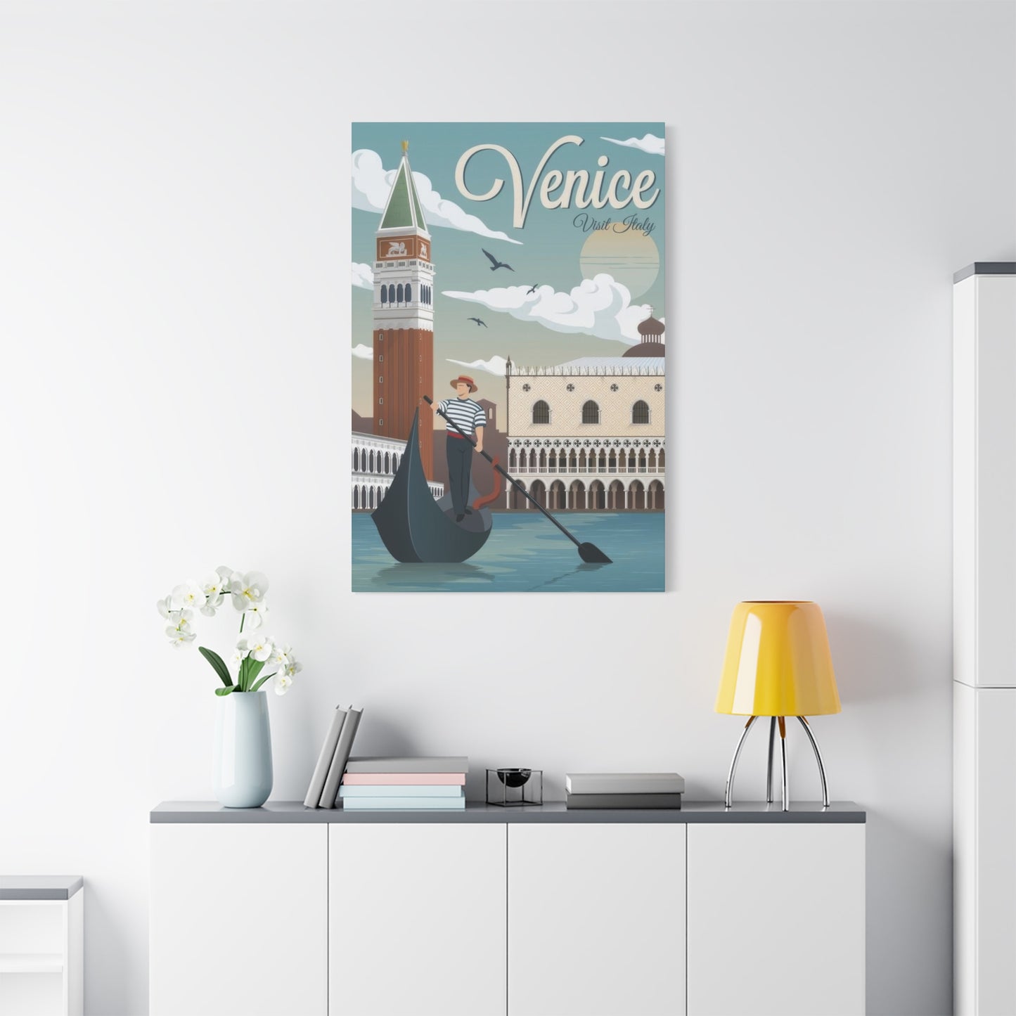 Visit Venice Travel Italy Wall Art & Canvas Prints