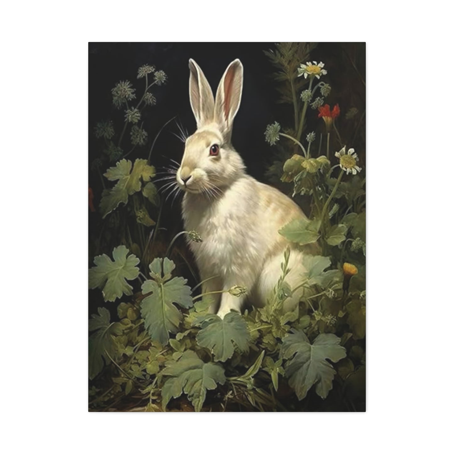 White Rabbit Wall Art & Canvas Prints