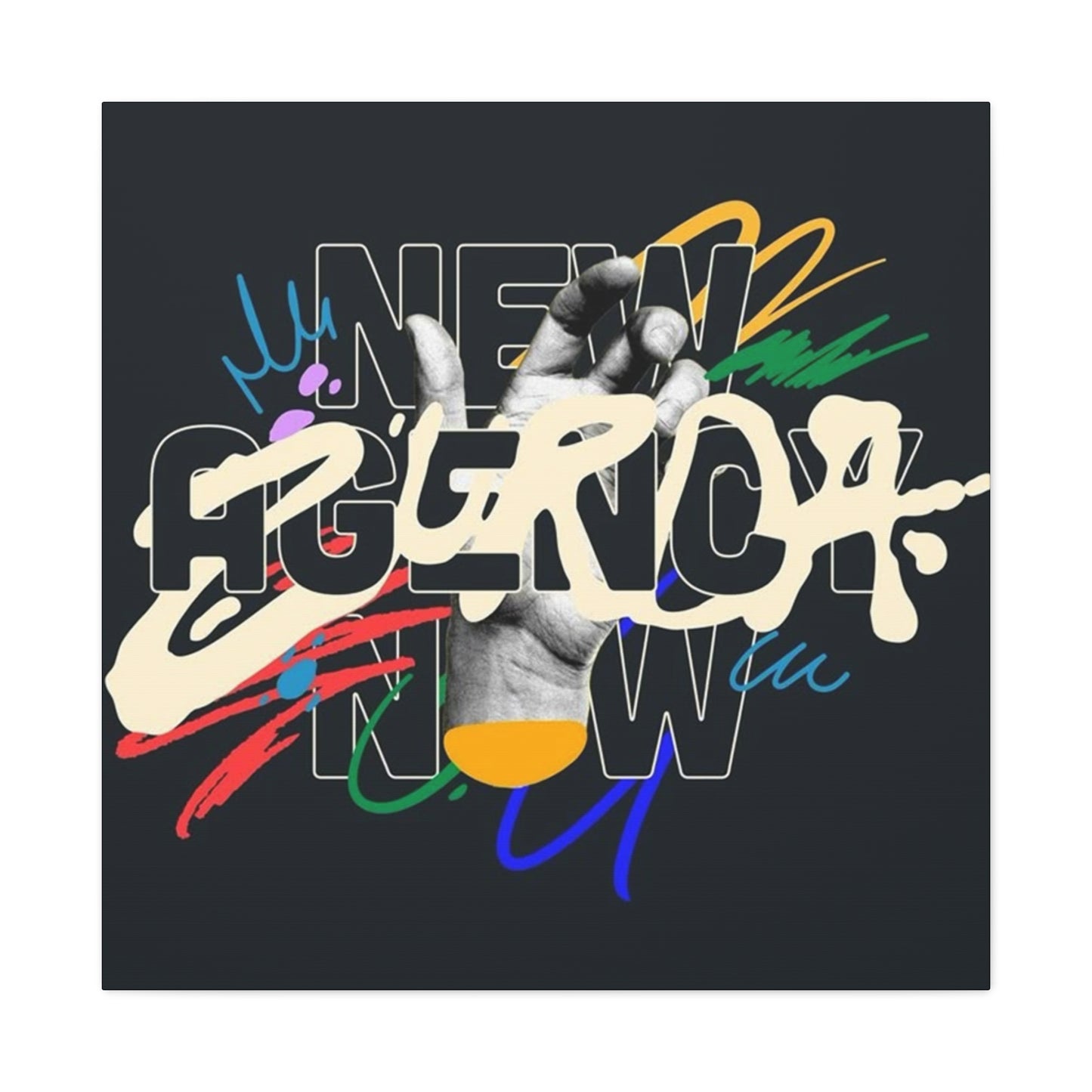 New Agency Now Poster Wall Art & Canvas Prints