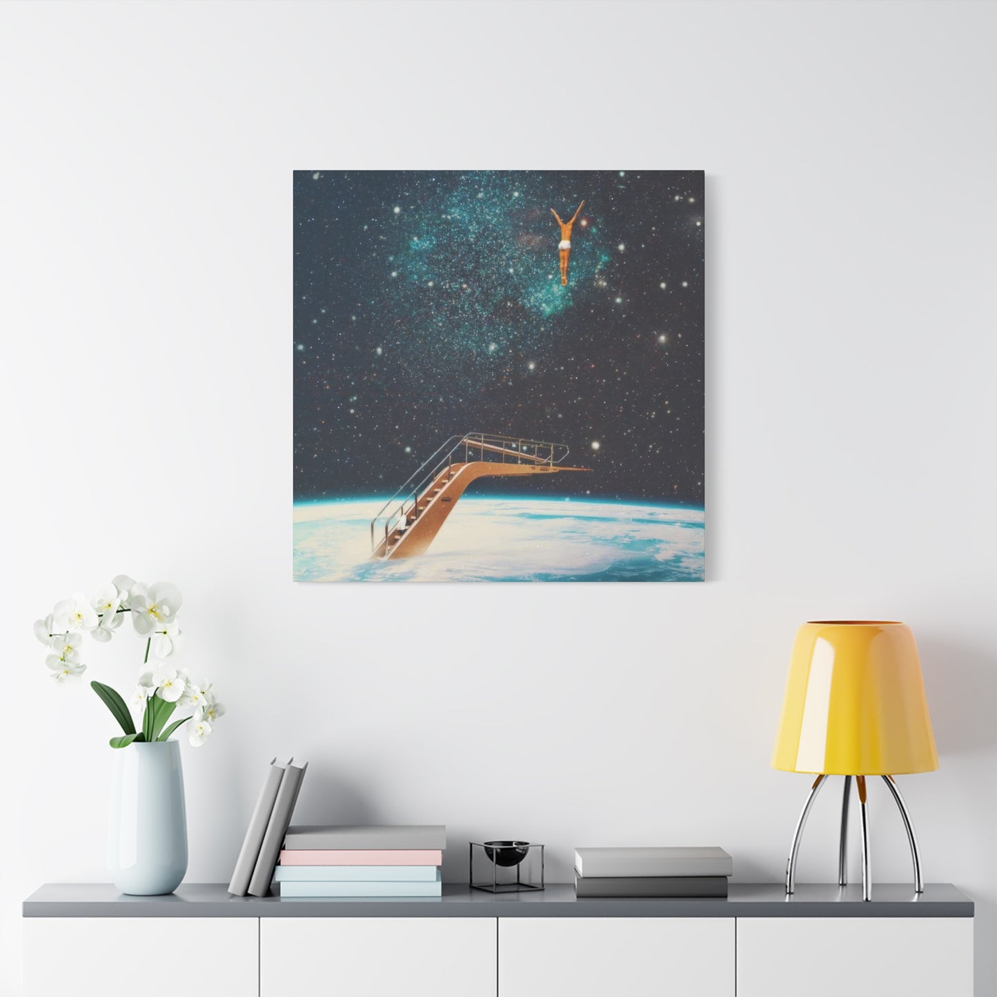 Frank Moth Dive Into Fresh World Wall Art & Canvas Prints