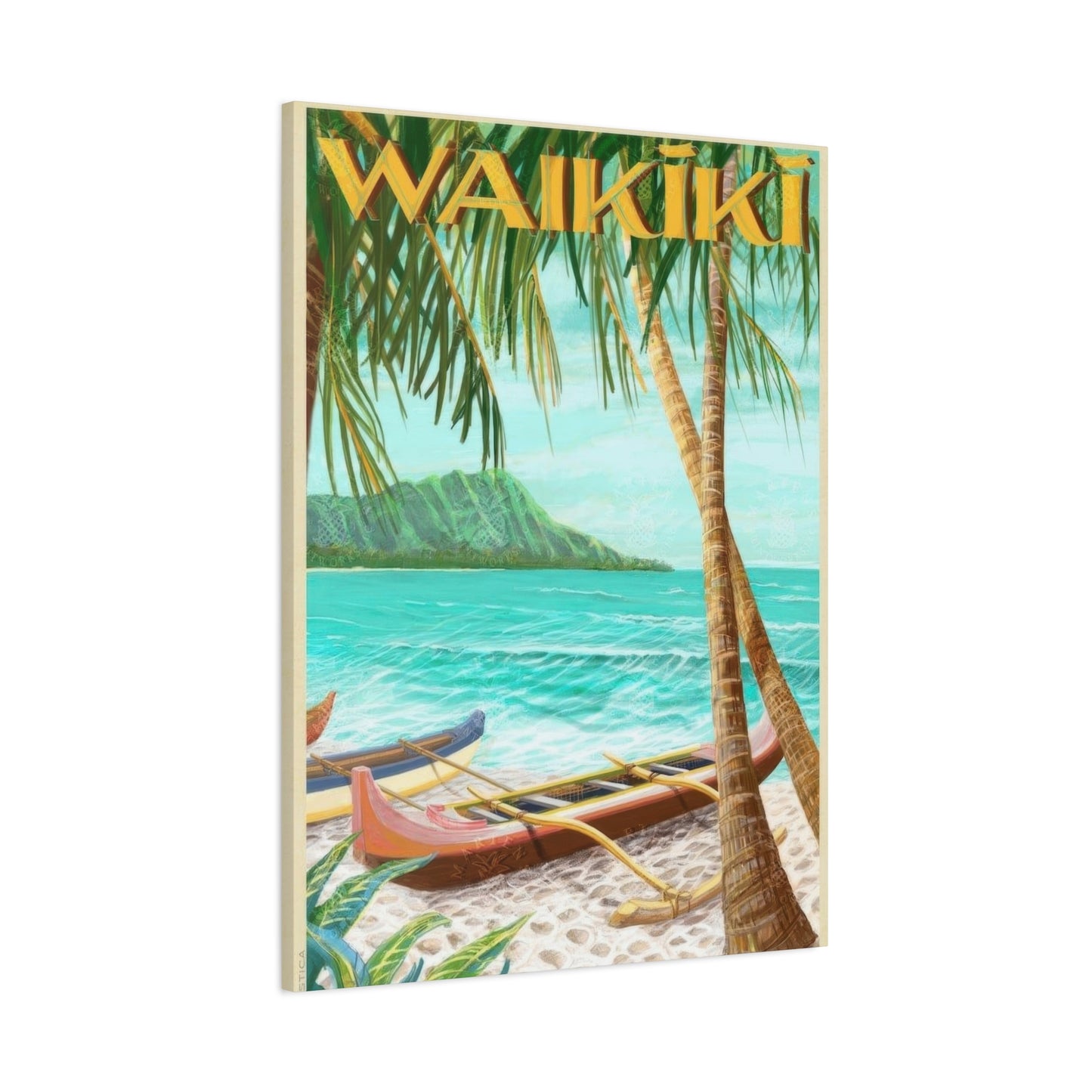 Waikiki Hawaii Wall Art & Canvas Prints