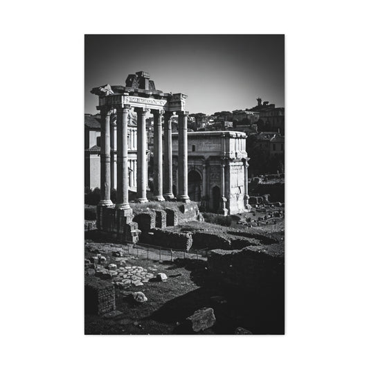 Roman Forum Ruins Architectural Heritage Wall Art & Canvas Prints