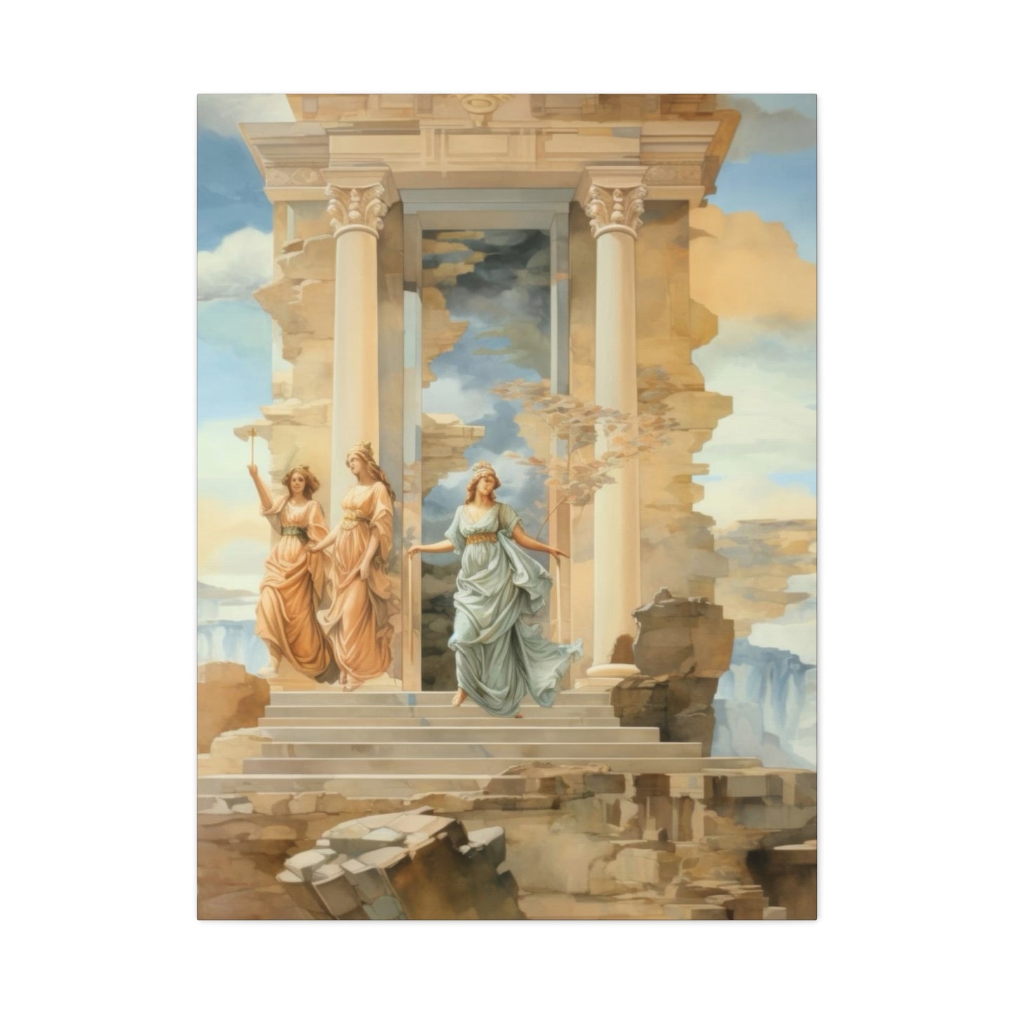 Ancient Greece Earthy Opulence Wall Art & Canvas Prints