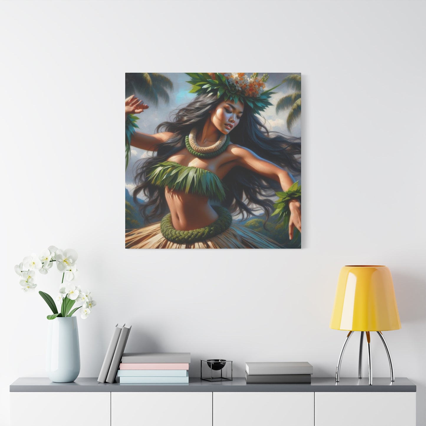 Laka Hawaiian Goddess Wall Art & Canvas Prints