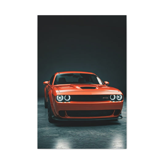 Dodge Challenger Hellcat Performance Wall Art & Canvas Prints