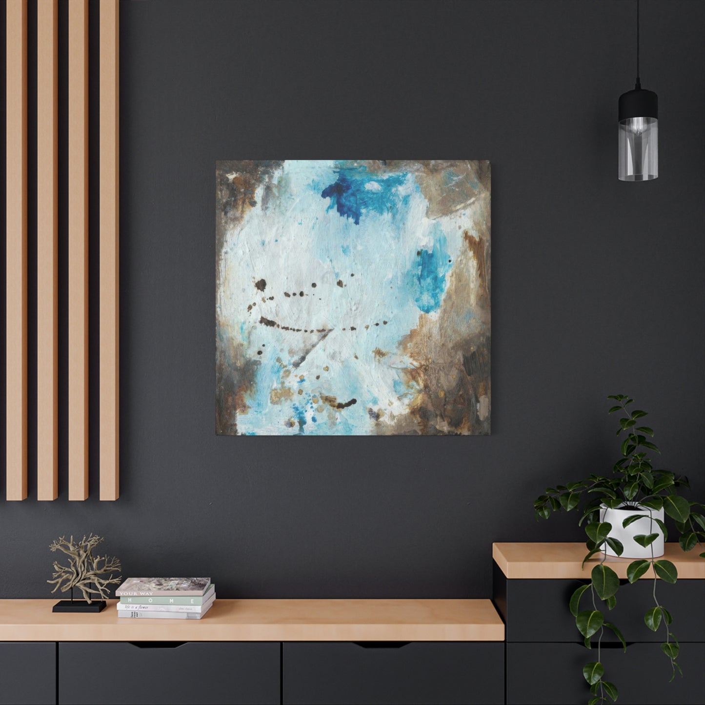 Joyce Combs Blue Cliff Wall Art & Canvas Prints