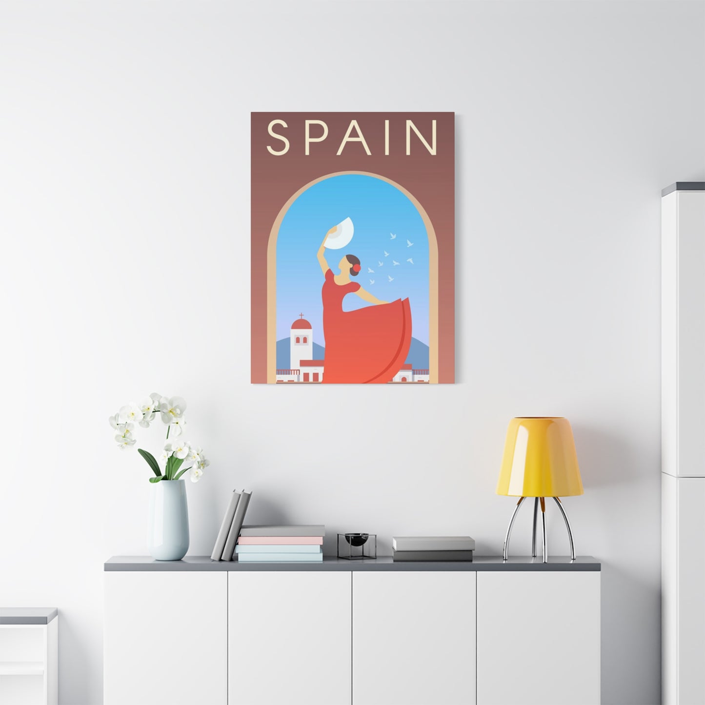 Abstract Spain Traditional Wall Art & Canvas Prints