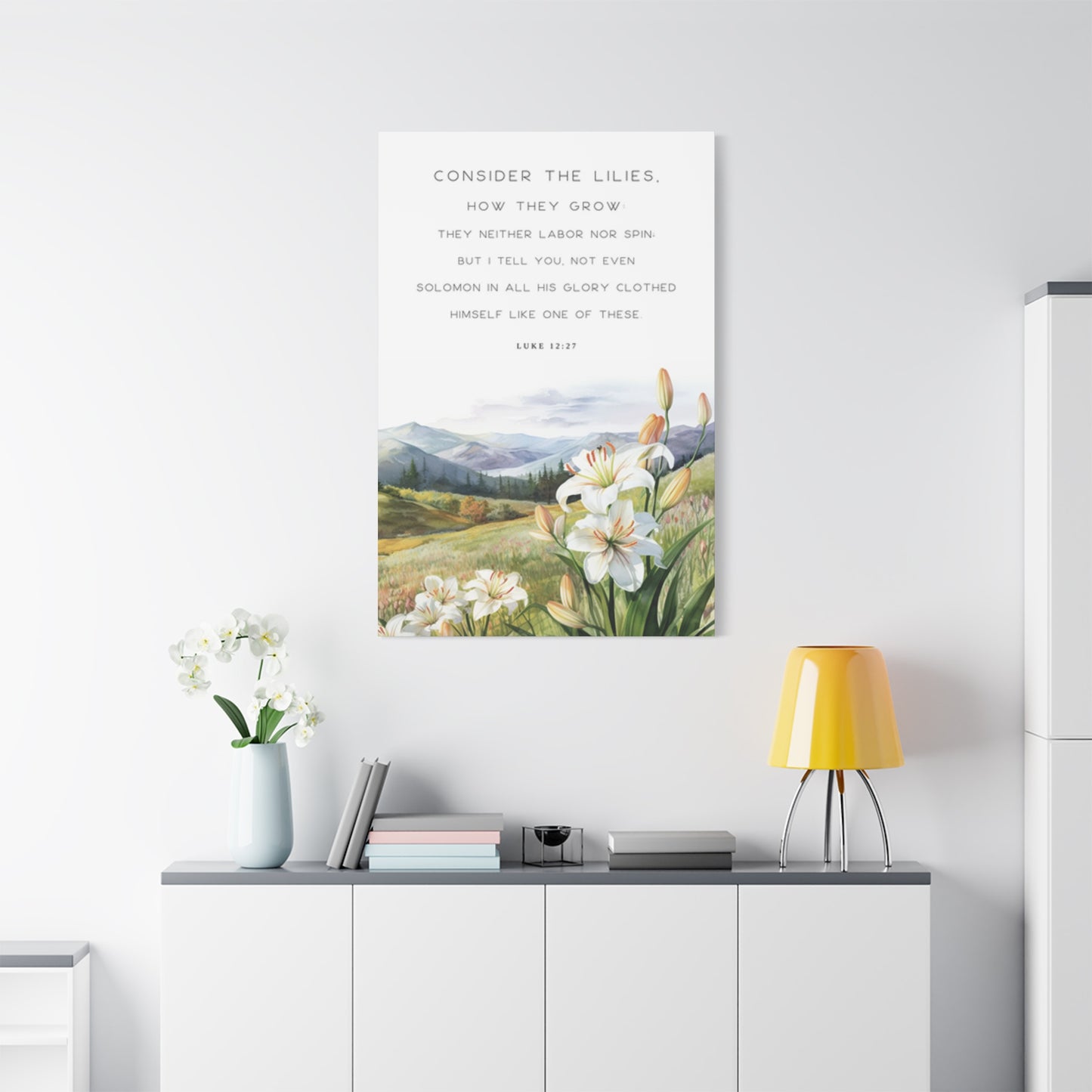Meadows And Scripture Wall Art & Canvas Prints